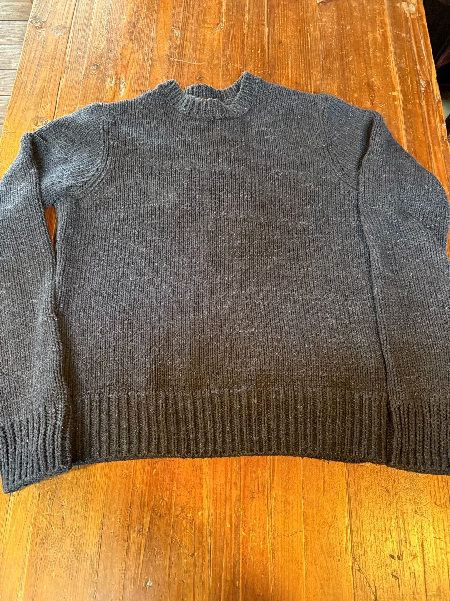 RRL Ralph Lauren RRL Ralph Lauren Gray Knit Sweater S Size US S / EU 44-46 / 1 - 2 Thumbnail