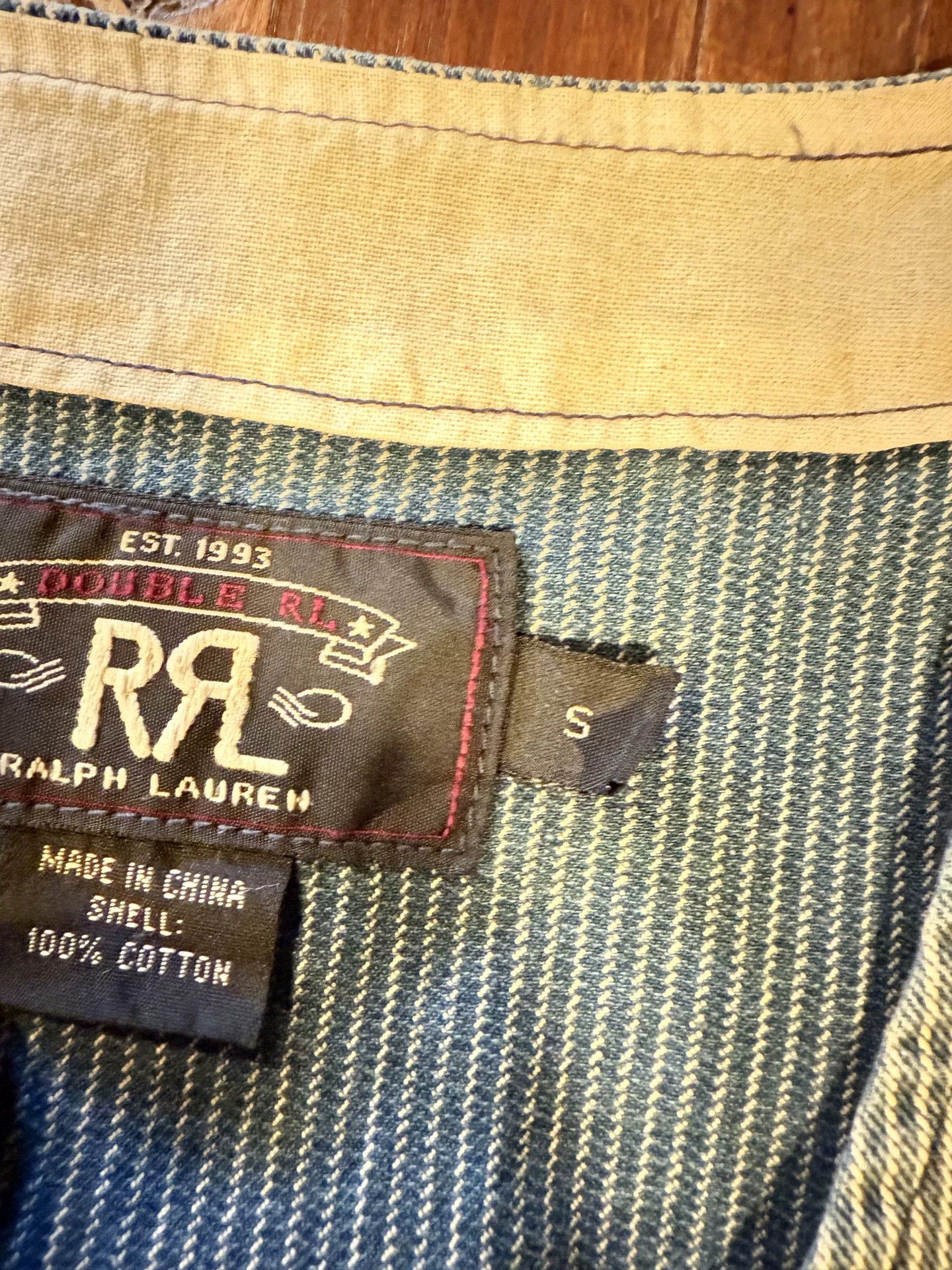 RRL Ralph Lauren RRL Striped Vest Size S Size US S / EU 44-46 / 1 - 3 Thumbnail