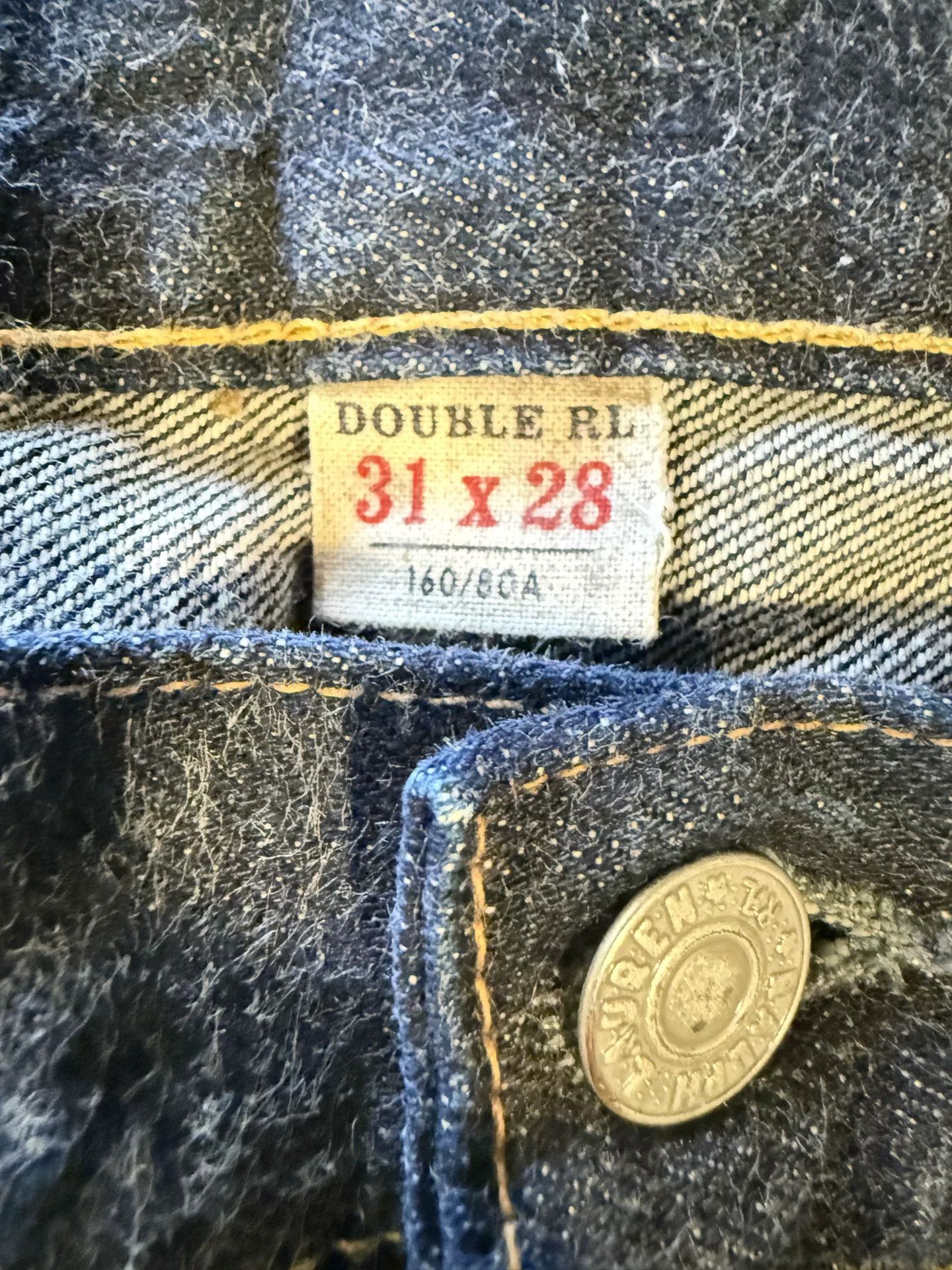 RRL Ralph Lauren RRL Limited Jeans 31x28 Made USA Size US 31 - 3 Thumbnail
