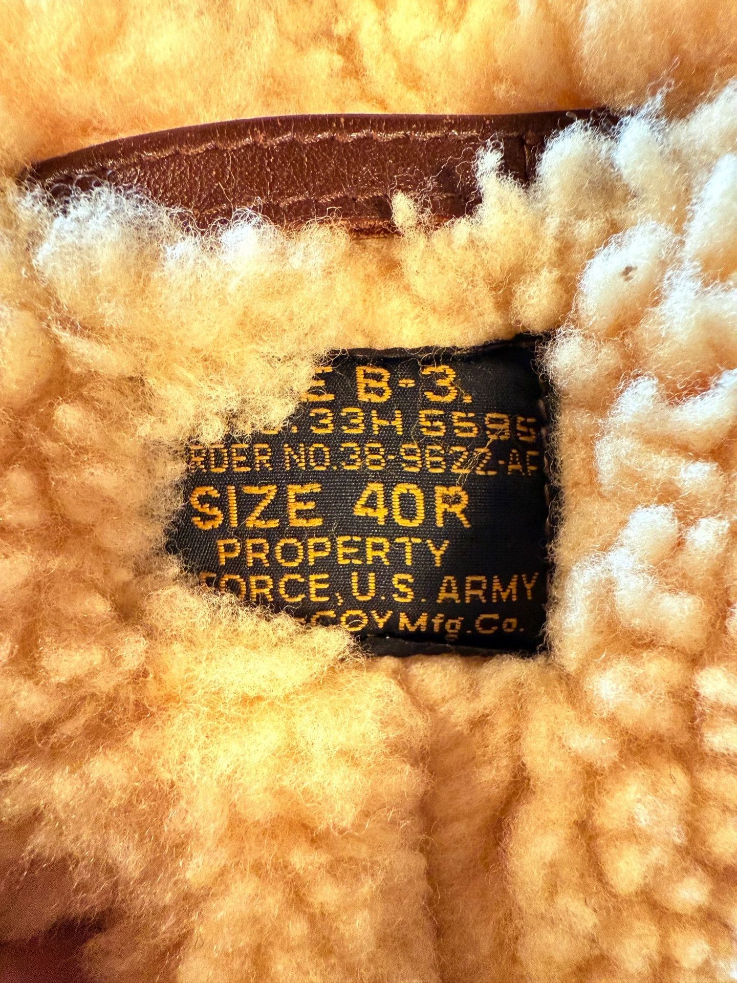The Real McCoy's The Real McCoy B-3 Flight Jacket Size US XXS / EU 40 - 4 Thumbnail