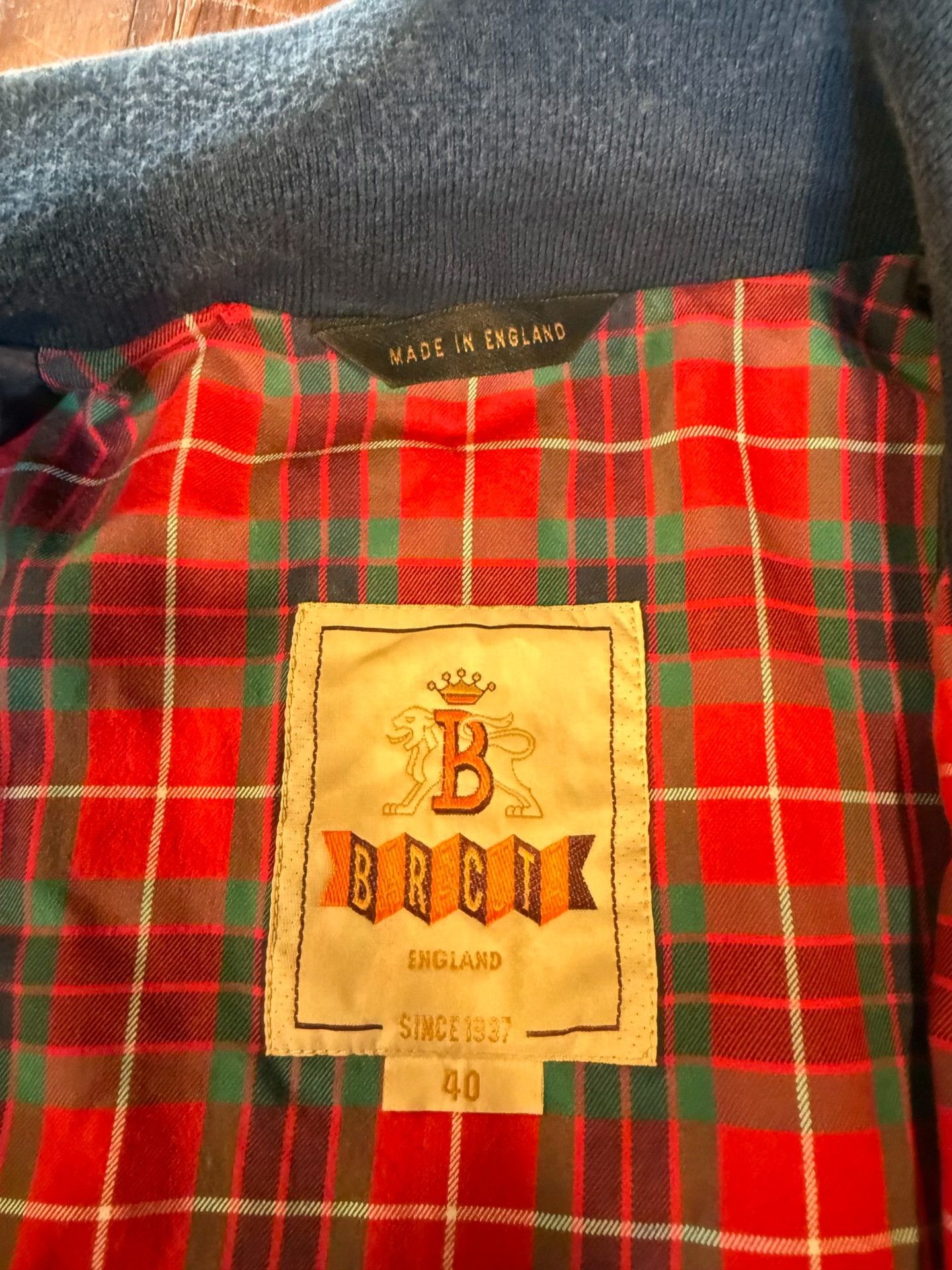 Baracuta Baracuta G9 Harrington Jacket Size US XXS / EU 40 - 3 Thumbnail