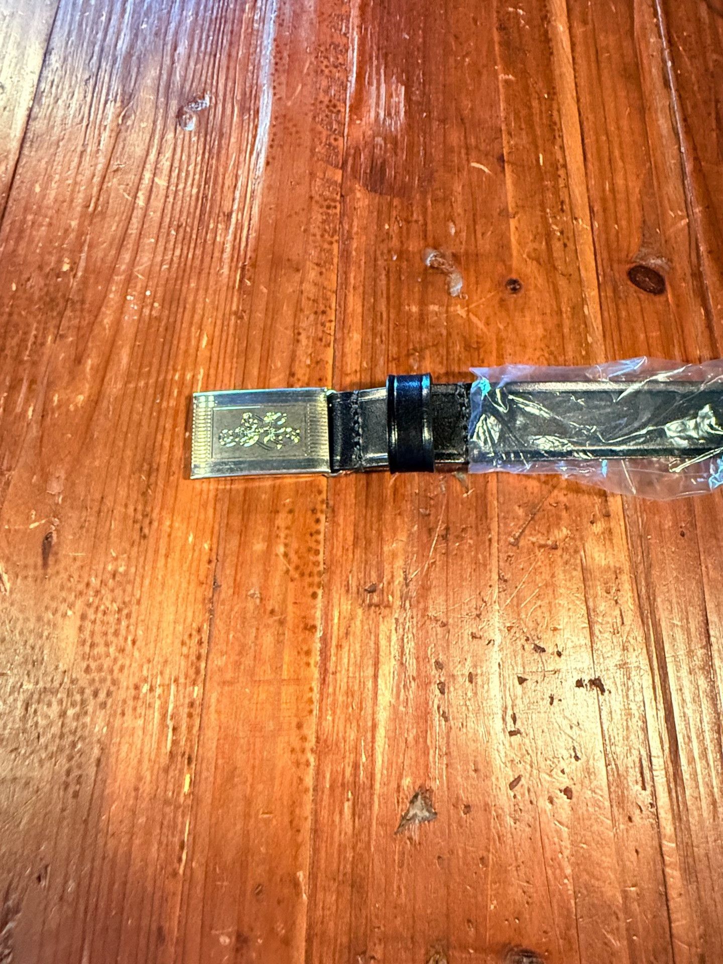 At Last & Co Small Square Buckle Belt Size ONE SIZE - 3 Thumbnail