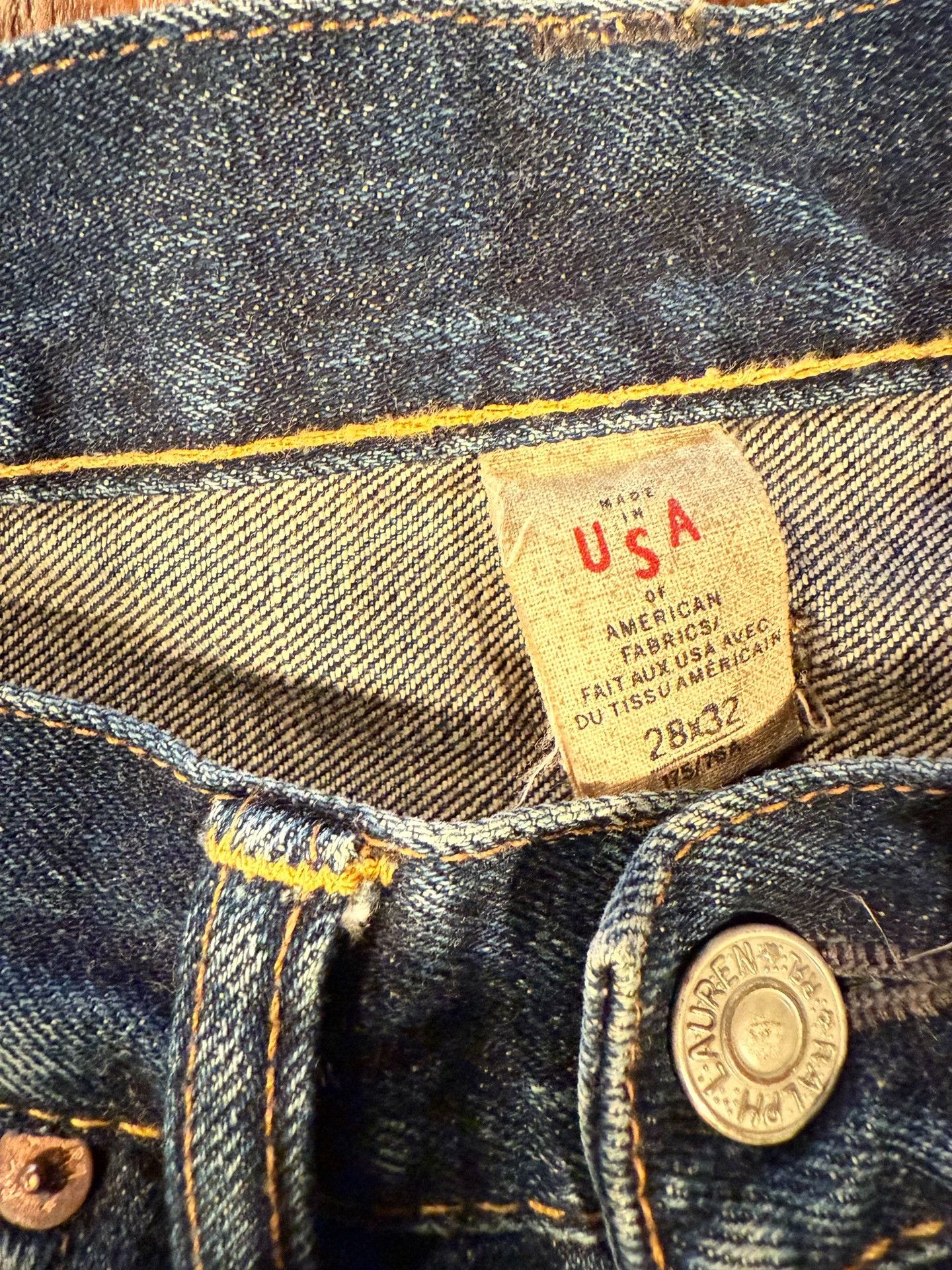 RRL Ralph Lauren RRL Slim Fit Jeans Size US 28 / EU 44 - 3 Thumbnail