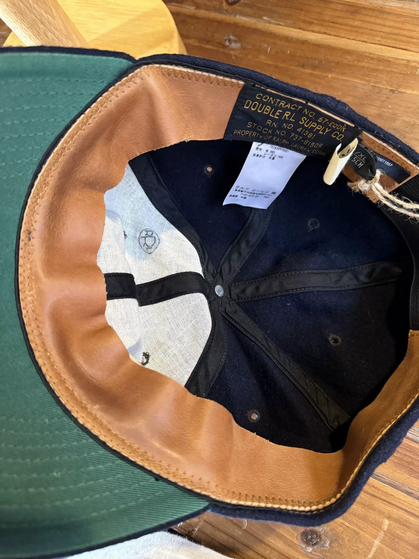 RRL Ralph Lauren RRL 93RD Wool Baseball Cap Size ONE SIZE - 4 Thumbnail