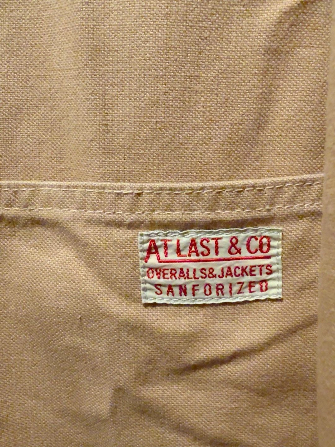 At Last & Co Atlast & Co Beige Workwear Jacket Size 40 Size US XXS / EU 40 - 3 Thumbnail