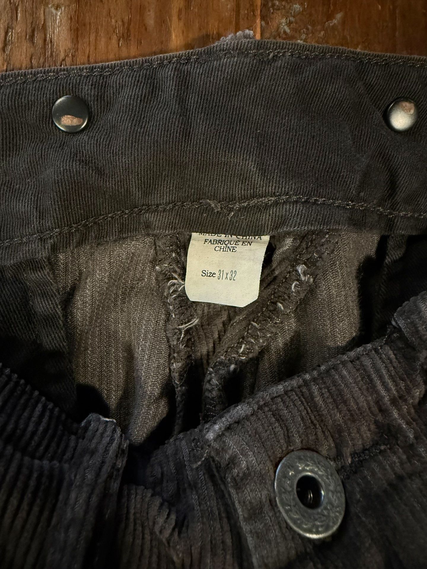 RRL Ralph Lauren RRL Dark Brown Corduroy Cargo Pants Size US 31 - 3 Thumbnail