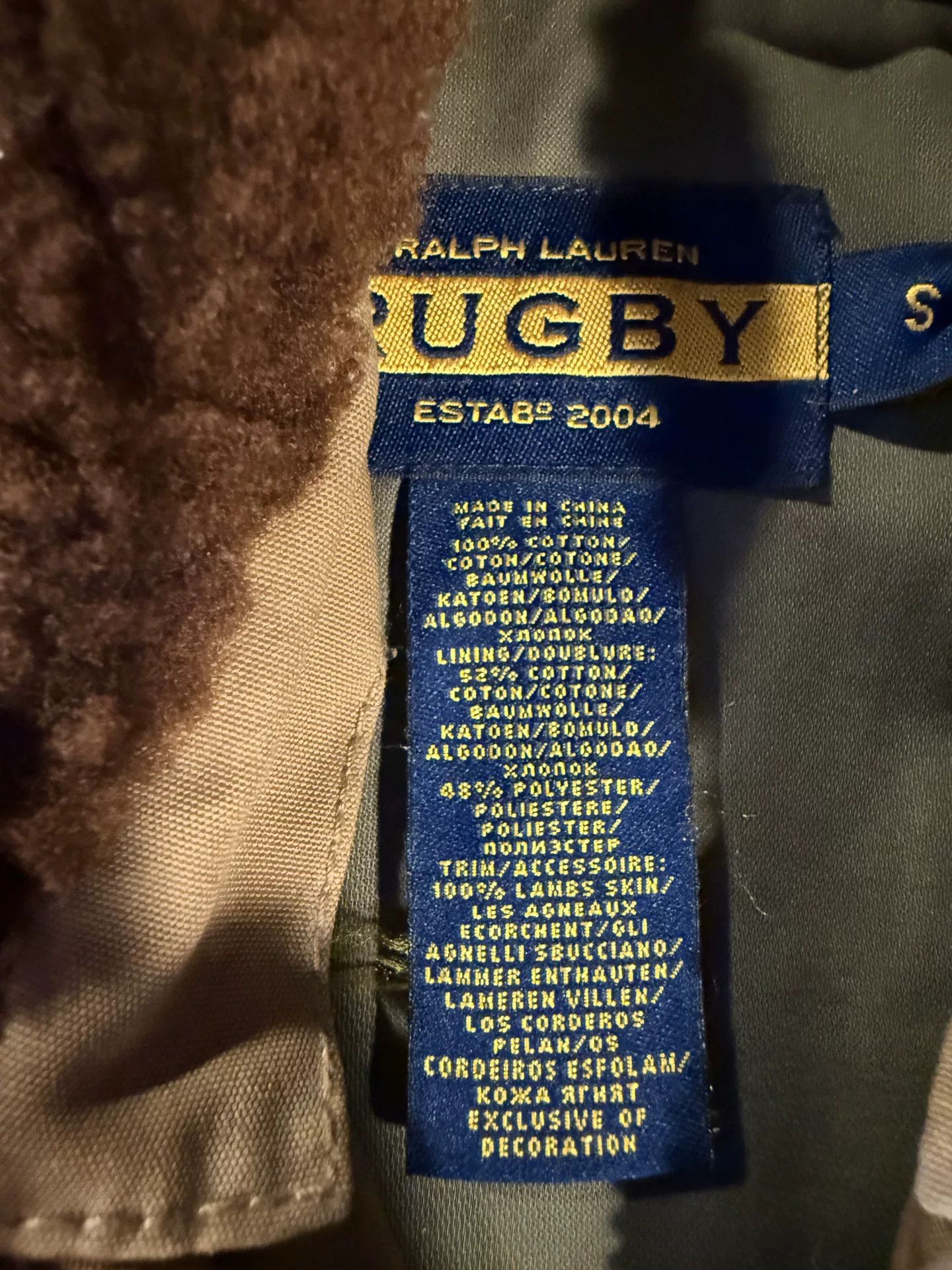 Rugby Ralph Lauren Ralph Lauren Rugby B-10 Flight Jacket Size US S / EU 44-46 / 1 - 3 Thumbnail