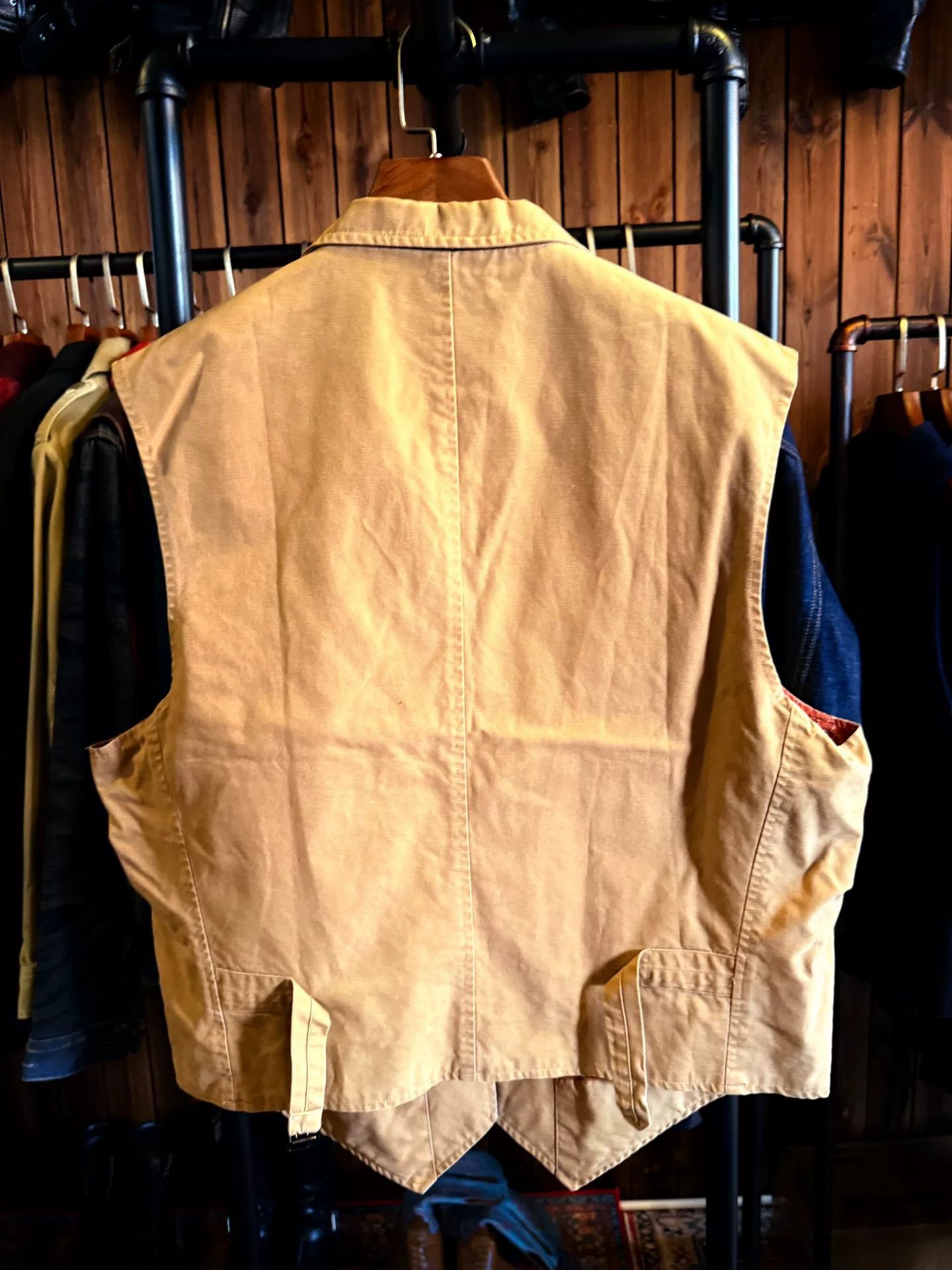 RRL Ralph Lauren RRL Khaki Classic Vest Size US L / EU 52-54 / 3 - 2 Thumbnail
