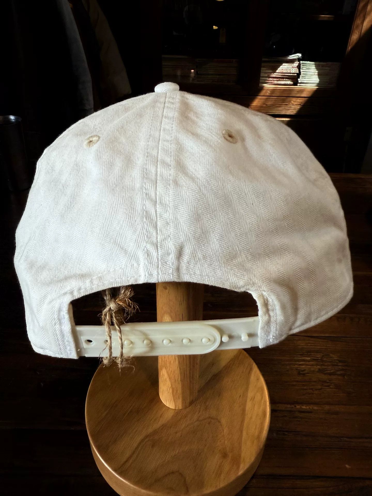 RRL Ralph Lauren RRL Ralph Lauren White Baseball Cap Size ONE SIZE - 3 Thumbnail