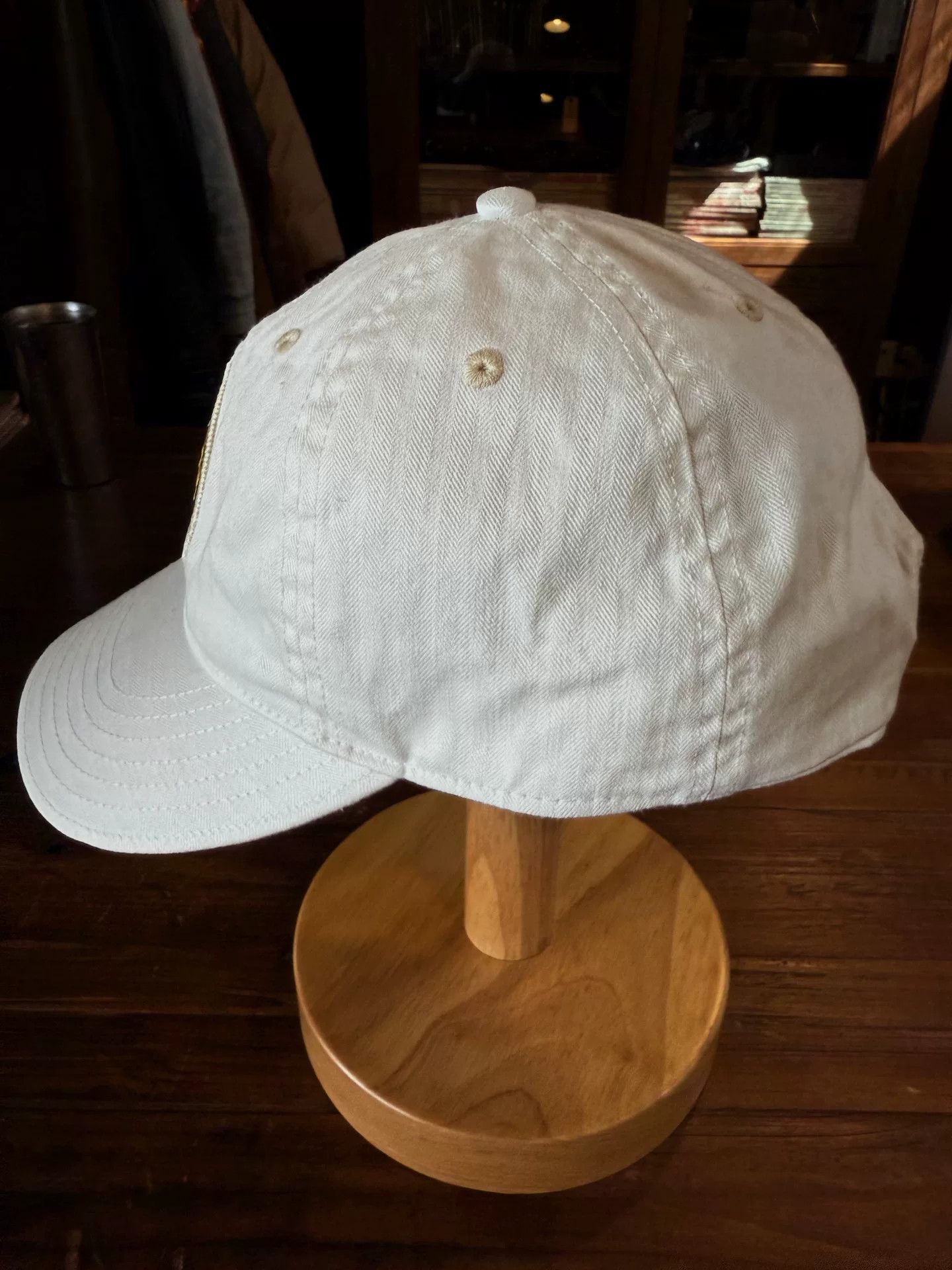 RRL Ralph Lauren RRL Ralph Lauren White Baseball Cap Size ONE SIZE - 2 Thumbnail