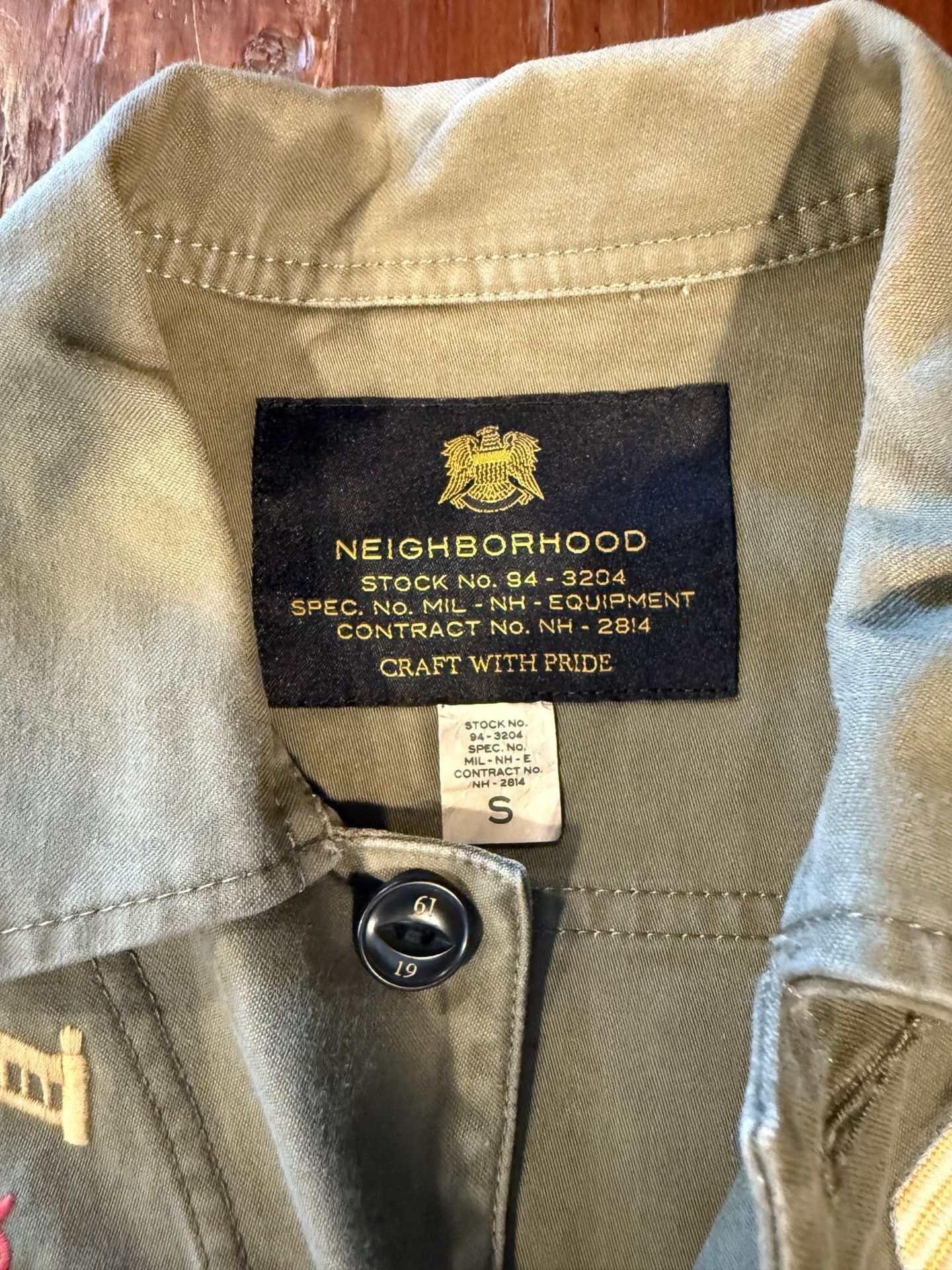 Neighborhood NEIGHBORHOOD M-43 Cross Button Jacket Size US S / EU 44-46 / 1 - 3 Thumbnail
