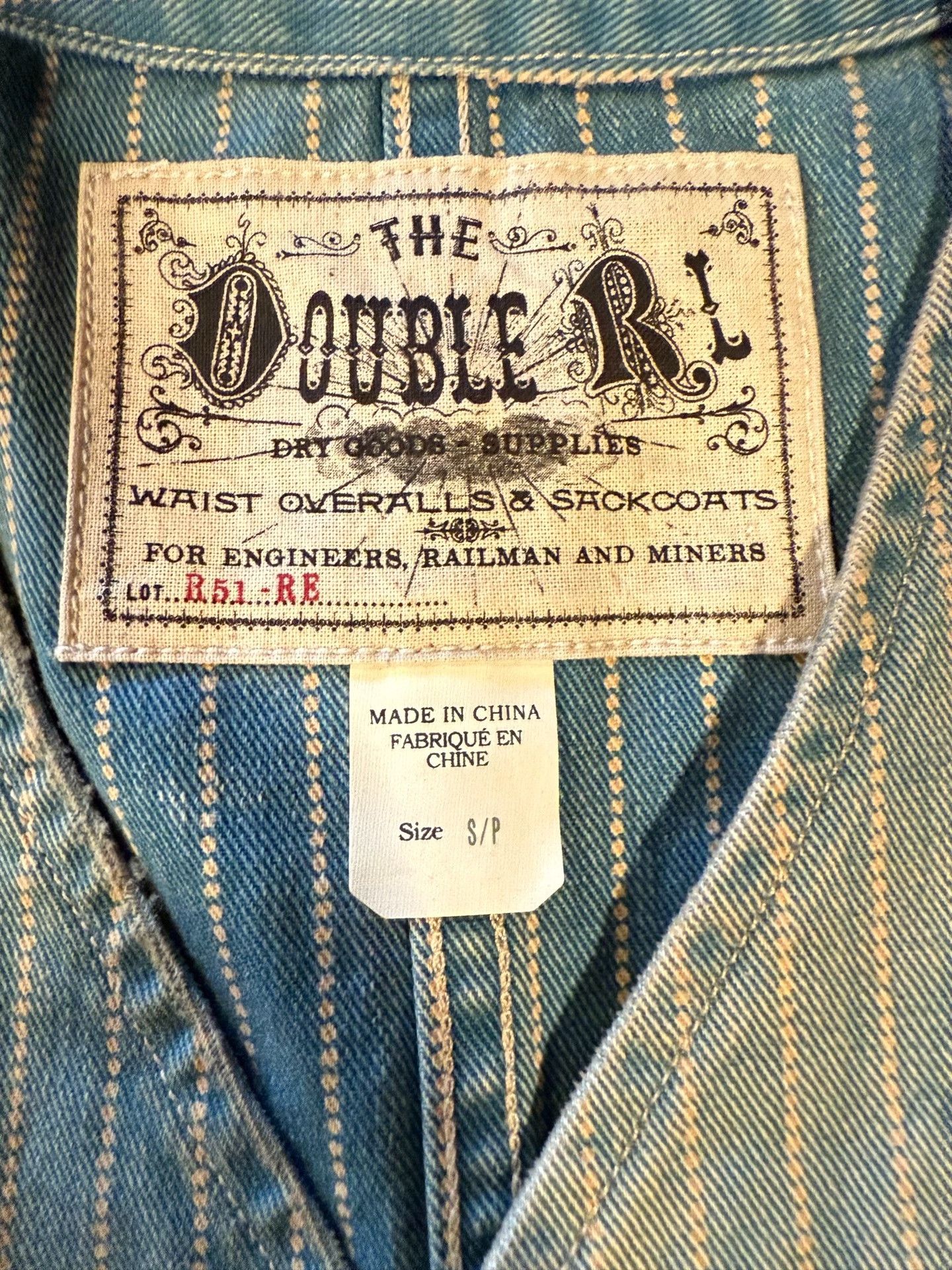 RRL Ralph Lauren RRL Wabash Stripe Vest Size US S / EU 44-46 / 1 - 3 Thumbnail