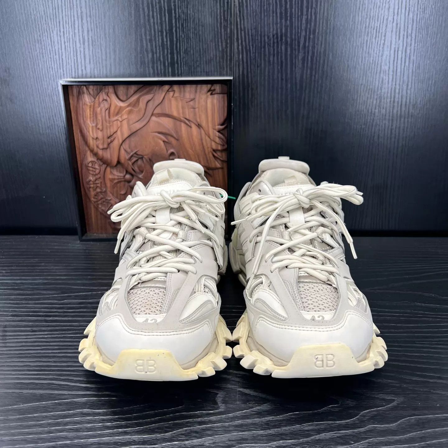 Balenciaga Multi Color Chunky Hitop Sneakers Size 9 Size US 9 / EU 42 - 4 Thumbnail
