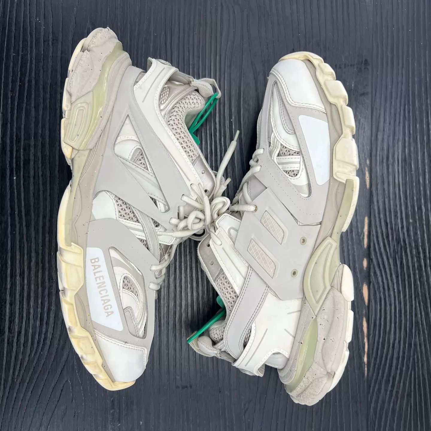 Balenciaga Multi Color Chunky Hitop Sneakers Size 9 Size US 9 / EU 42 - 2 Thumbnail
