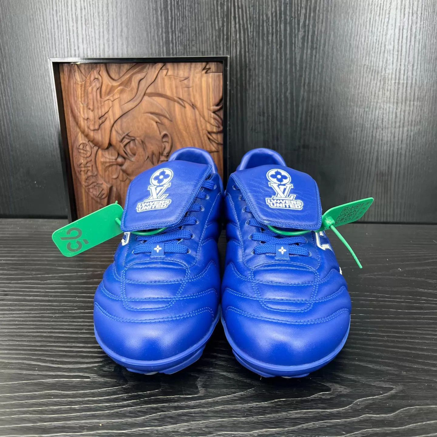 Louis Vuitton Blue Leather Athletic Shoes Size 8 Size US 8 / EU 41 - 4 Thumbnail