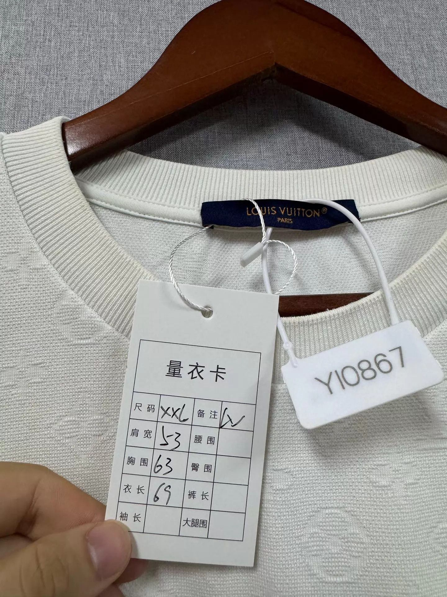 Louis Vuitton White Short-Sleeve Shirt with Chest Pocket Size US XXL / EU 58 / 5 - 8 Thumbnail