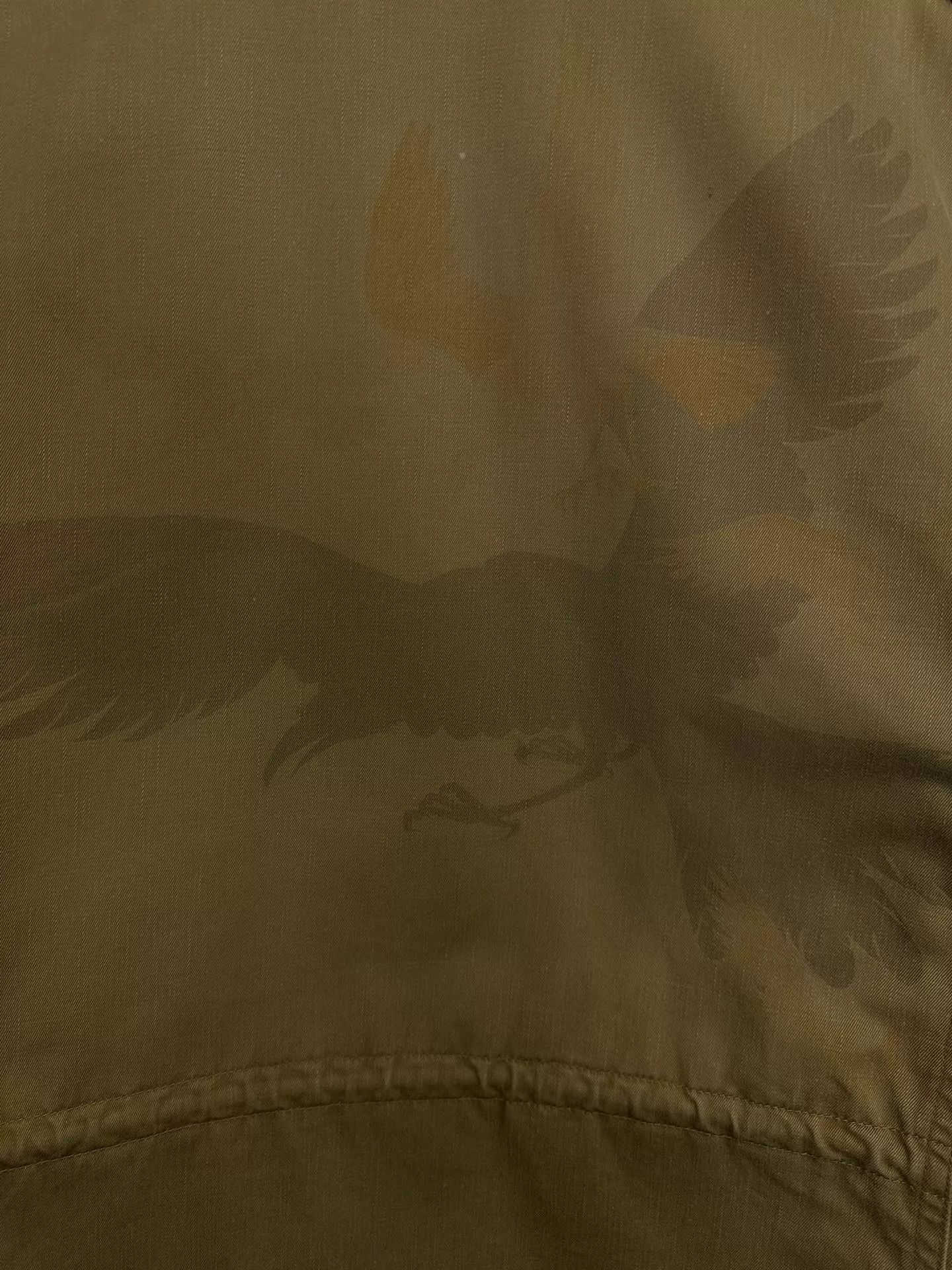 Yohji Yamamoto Beige XL Light Jacket with Eagle Print Size US XL / EU 56 / 4 - 2 Thumbnail