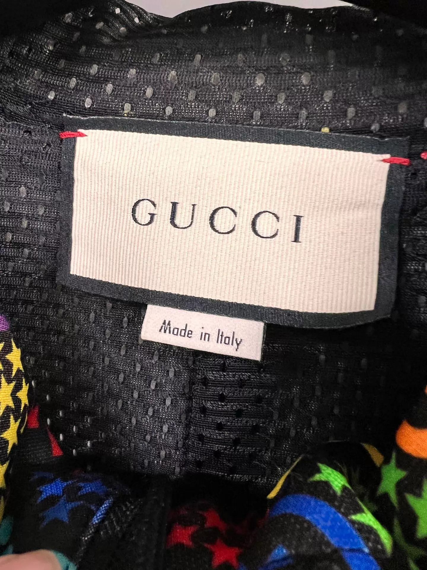 Gucci Multi-Colored Patterned Zip-Up Hoodie Size US M / EU 48-50 / 2 - 3 Thumbnail