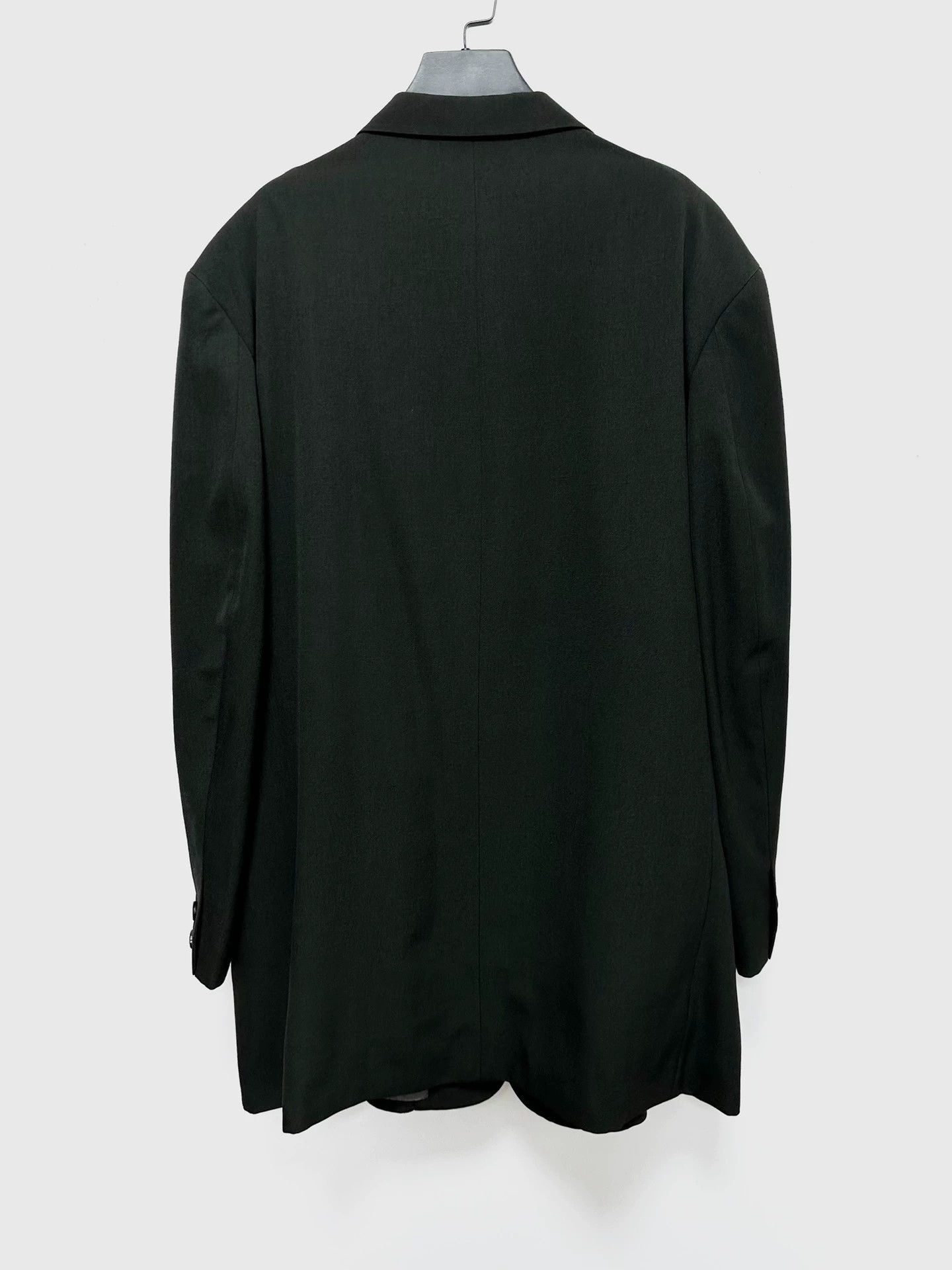 Yohji Yamamoto Green Lightweight Blazer - Size S Size US S / EU 44-46 / 1 - 2 Thumbnail