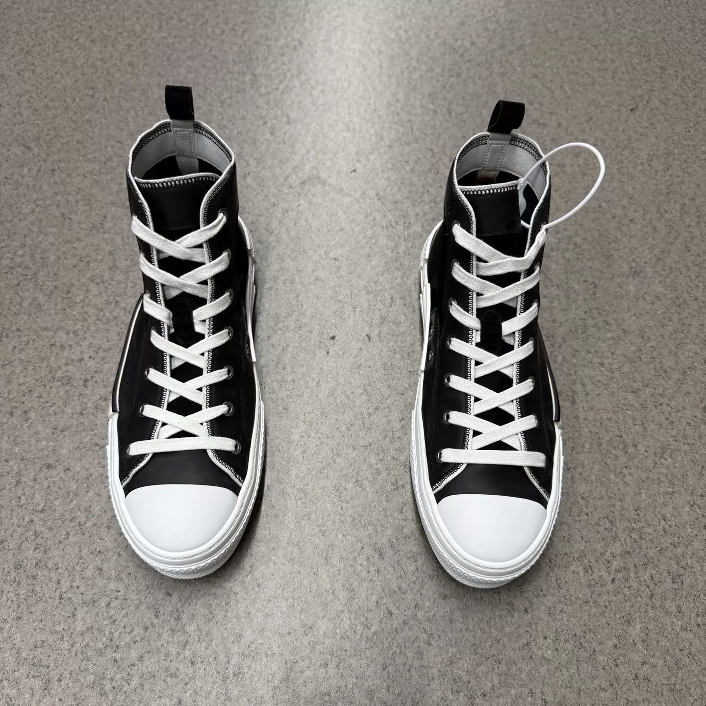 Dior Black High-Top Sneakers with White Accents Size US 9.5 / EU 42-43 - 7 Thumbnail