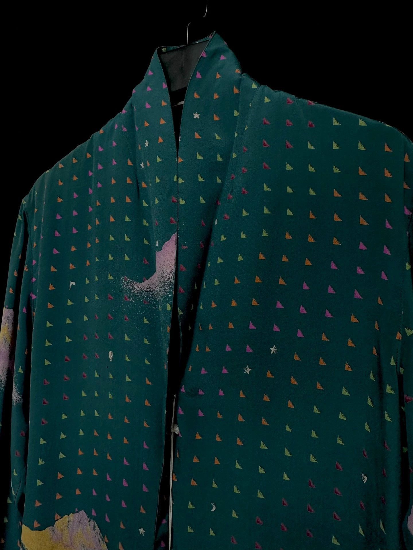 Issey Miyake Green Mountain Print Button-Up Shirt - Size S Size US S / EU 44-46 / 1 - 5 Thumbnail