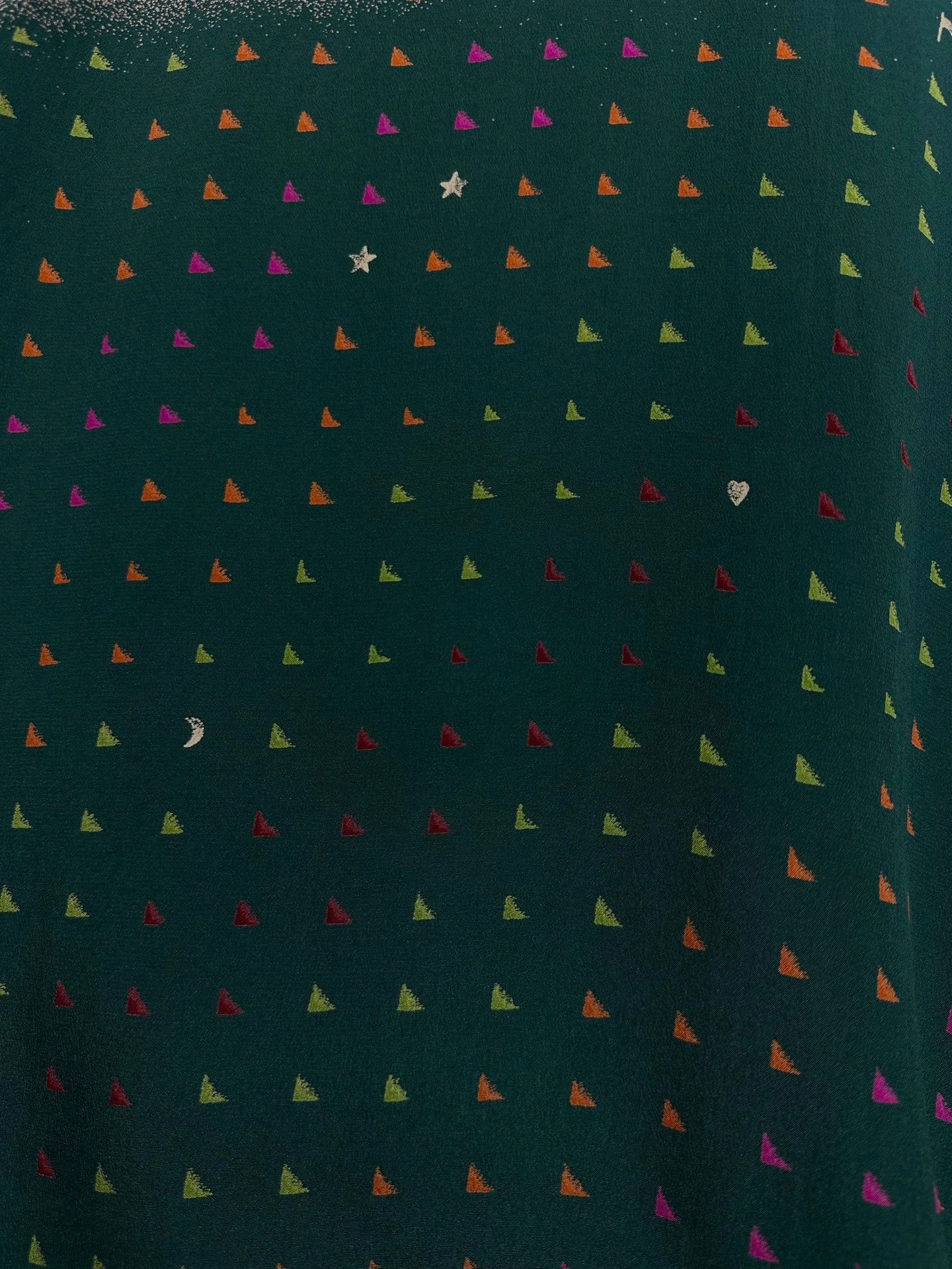 Issey Miyake Green Mountain Print Button-Up Shirt - Size S Size US S / EU 44-46 / 1 - 6 Thumbnail