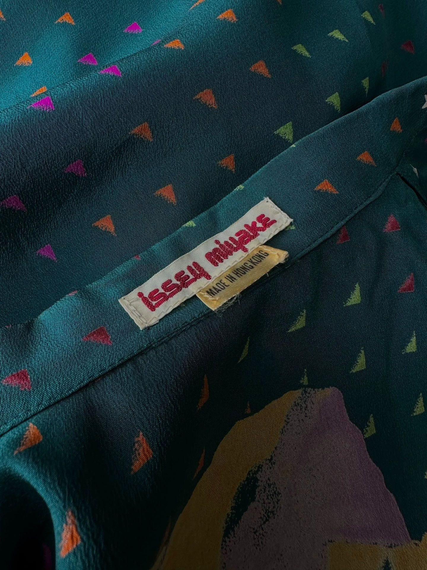 Issey Miyake Green Mountain Print Button-Up Shirt - Size S Size US S / EU 44-46 / 1 - 8 Thumbnail