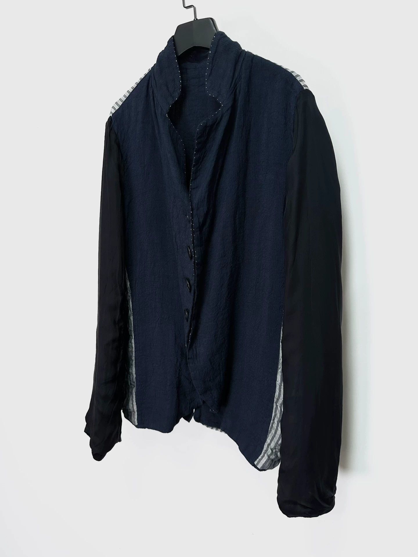 Geoffrey B. Small Blue Lightweight Button-Front Jacket Size US M / EU 48-50 / 2 - 3 Thumbnail