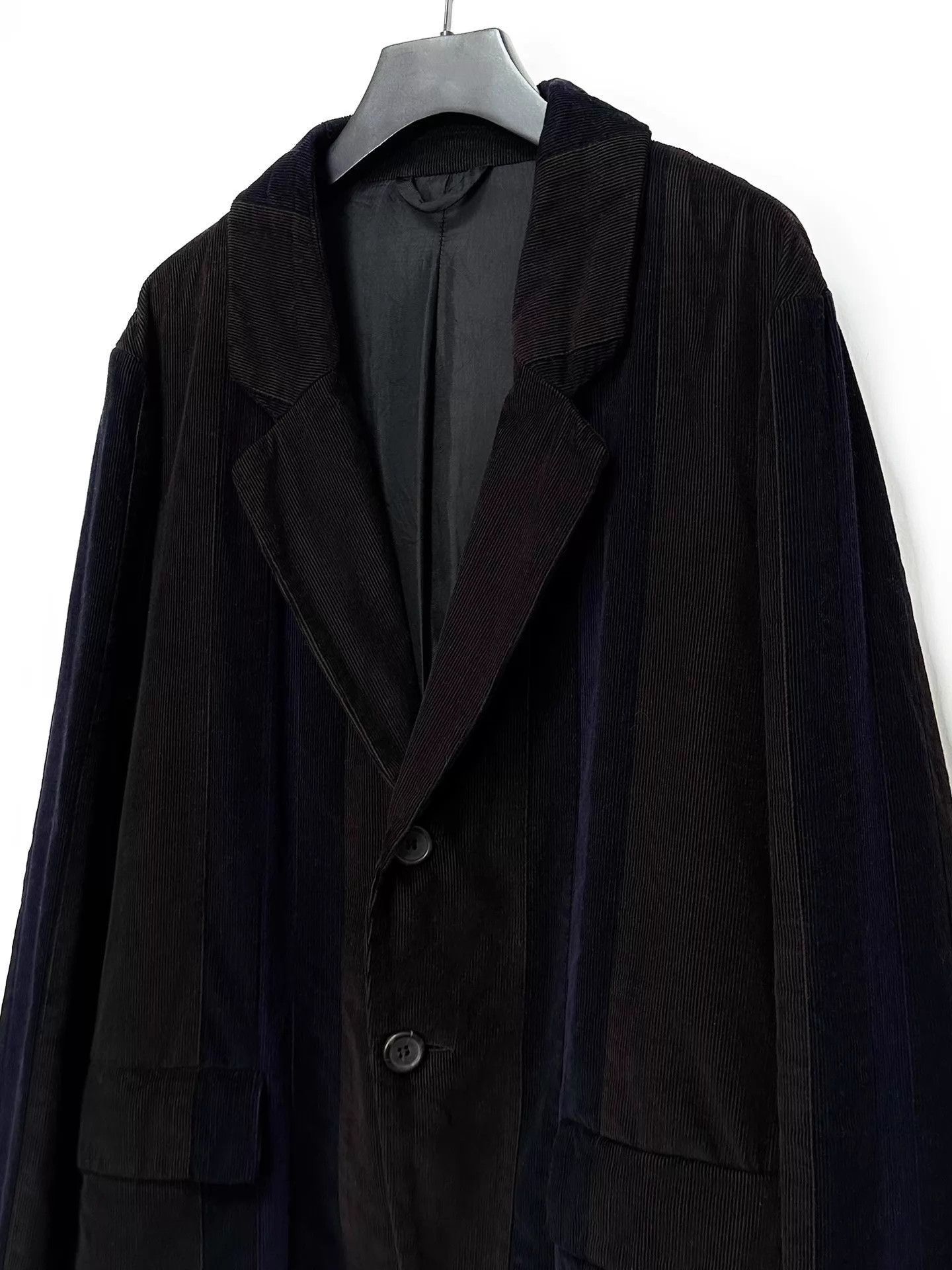 Casey Casey Black Striped Light Jacket Size S Size US S / EU 44-46 / 1 - 5 Thumbnail