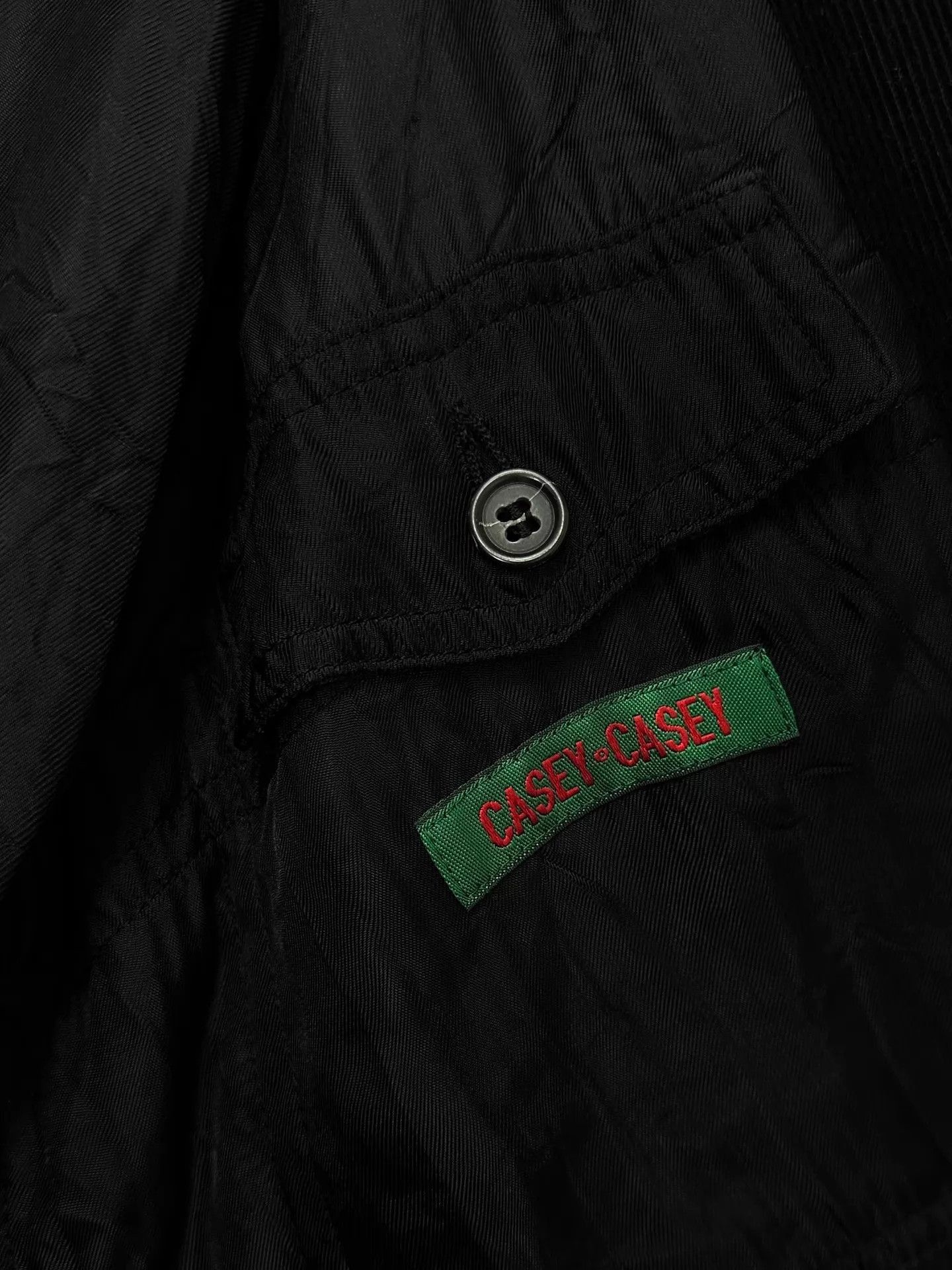 Casey Casey Black Striped Light Jacket Size S Size US S / EU 44-46 / 1 - 6 Thumbnail