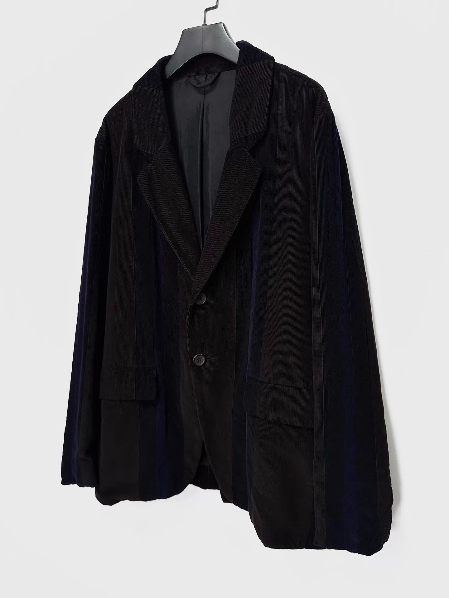 Casey Casey Black Striped Light Jacket Size S Size US S / EU 44-46 / 1 - 3 Thumbnail