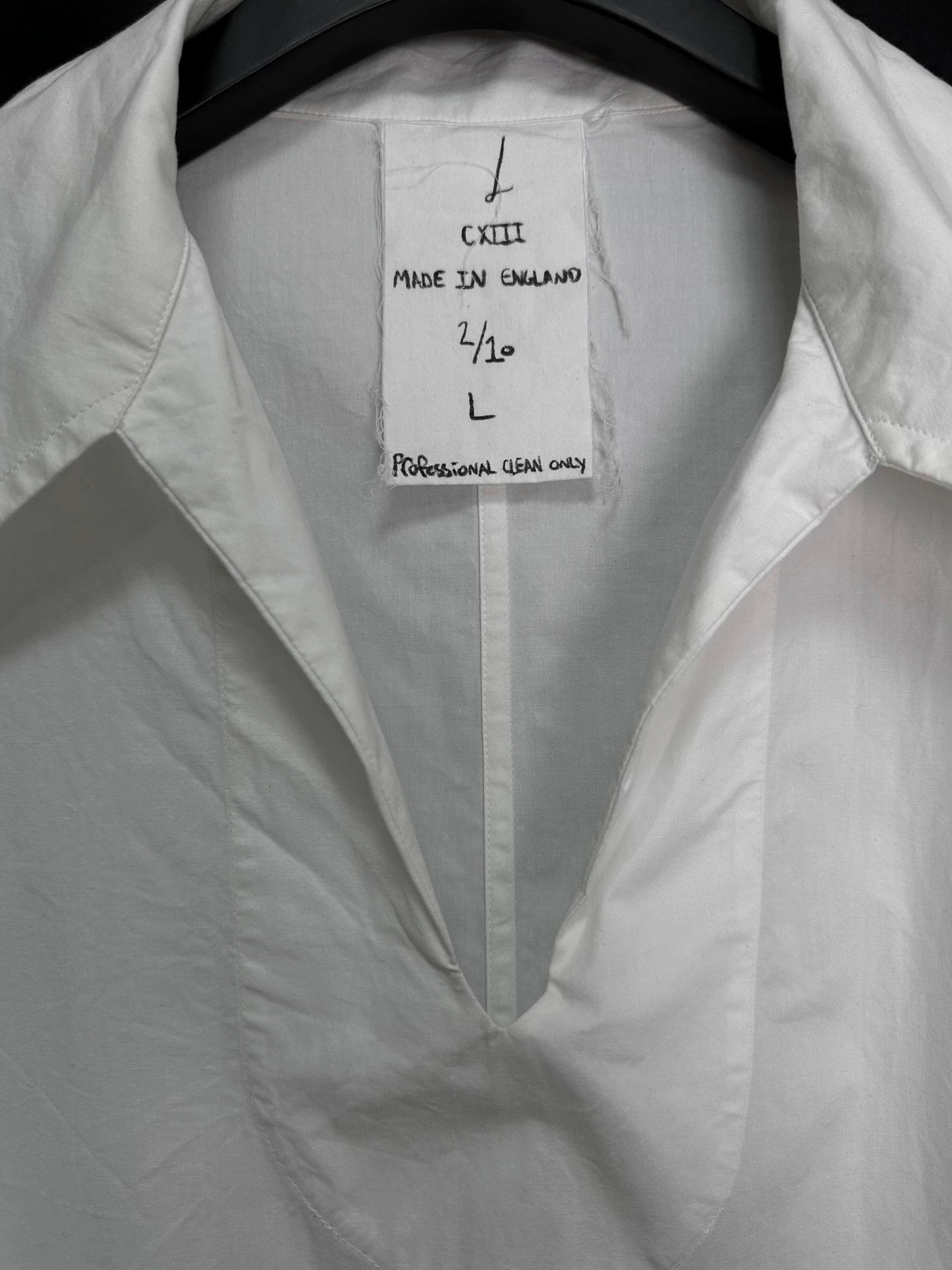John Alexander Skelton White Long Sleeve Collared Shirt - Size L Size US L / EU 52-54 / 3 - 4 Thumbnail