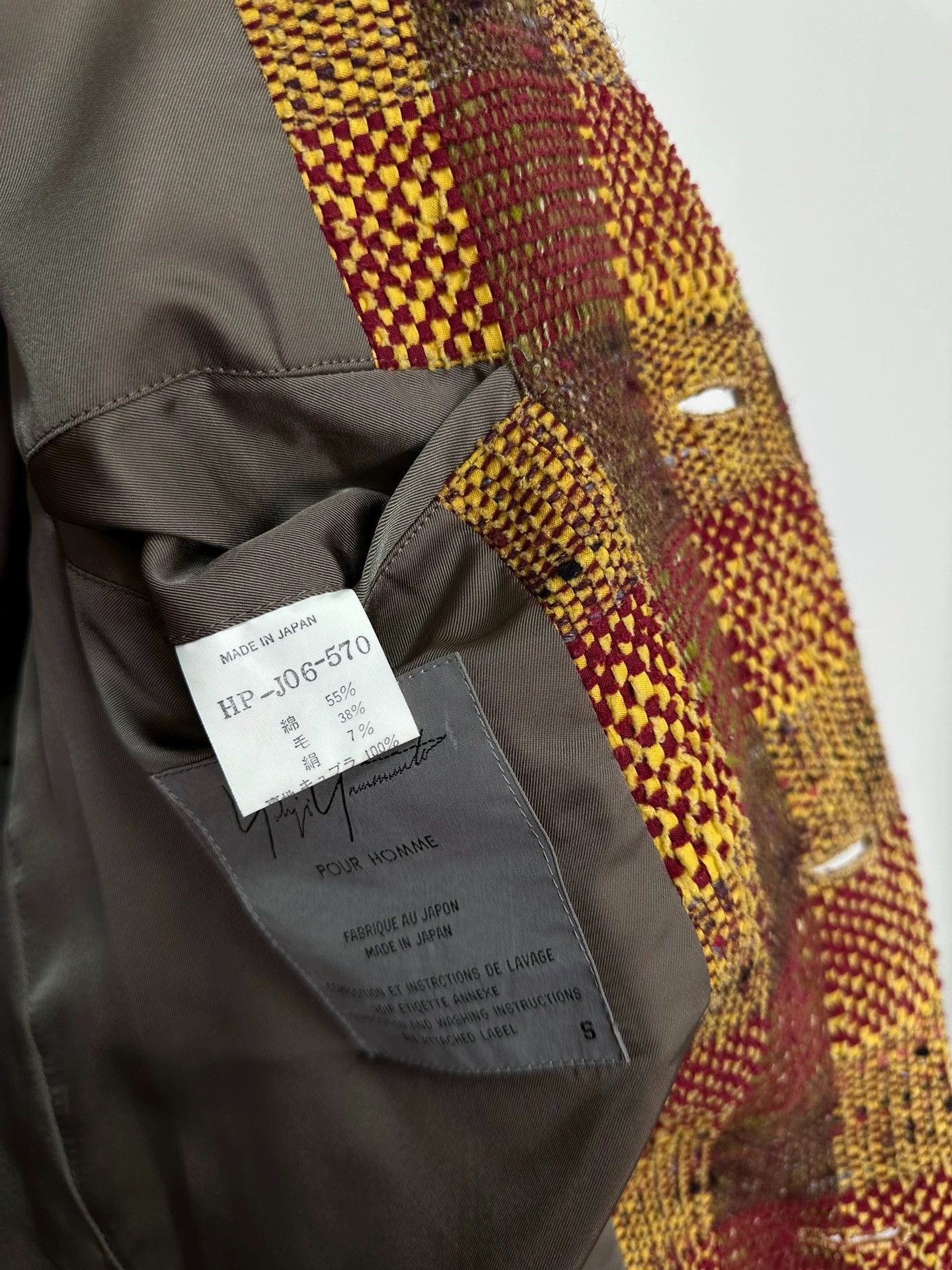 Yohji Yamamoto Multi Checkered Light Jacket Size S Size US S / EU 44-46 / 1 - 7 Thumbnail