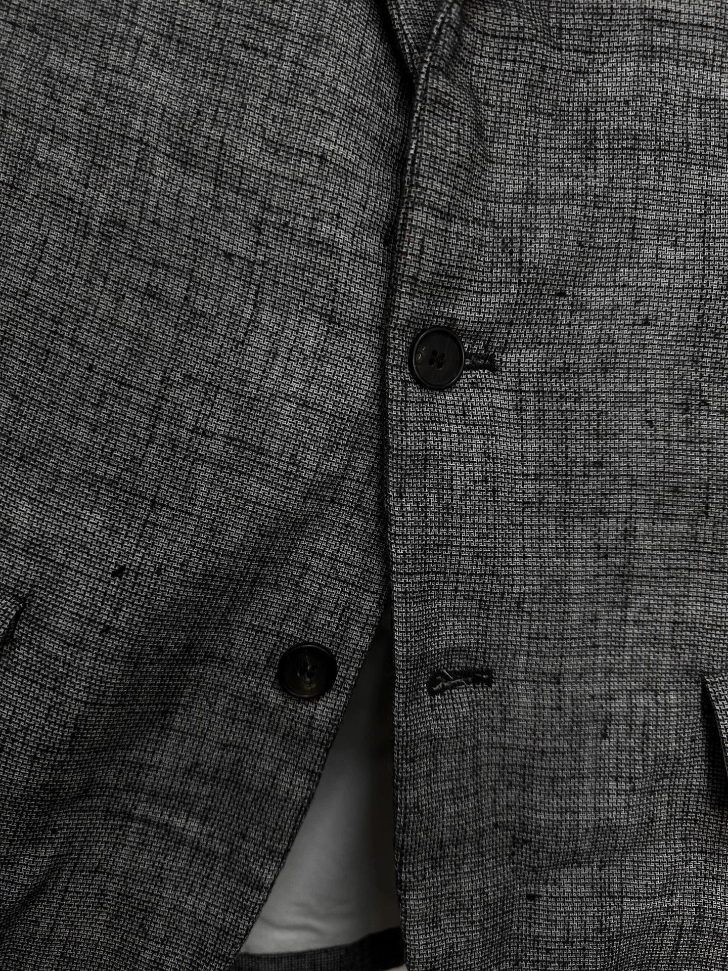Bergfabel Gray Textured Blazer - Size XS Size US M / EU 48-50 / 2 - 5 Thumbnail