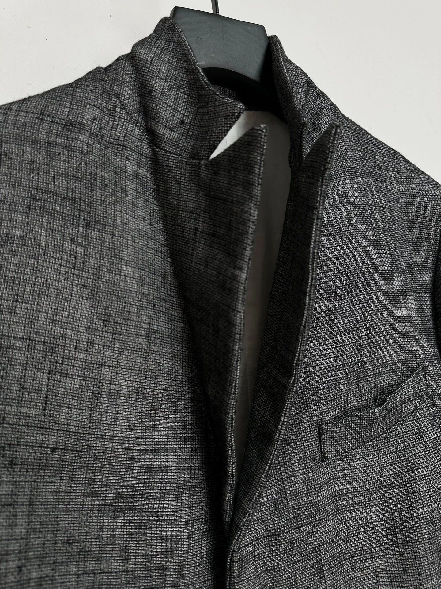 Bergfabel Gray Textured Blazer - Size XS Size US M / EU 48-50 / 2 - 4 Thumbnail