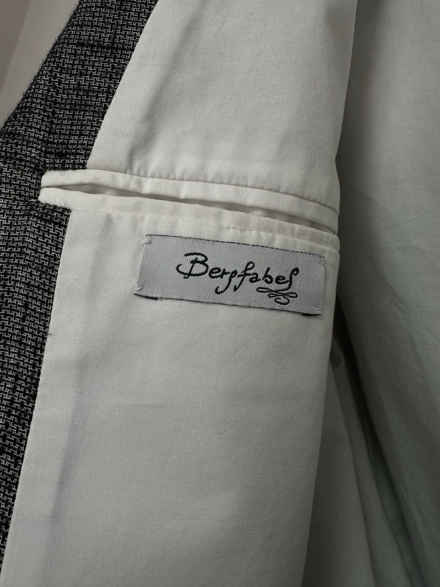 Bergfabel Gray Textured Blazer - Size XS Size US M / EU 48-50 / 2 - 8 Thumbnail