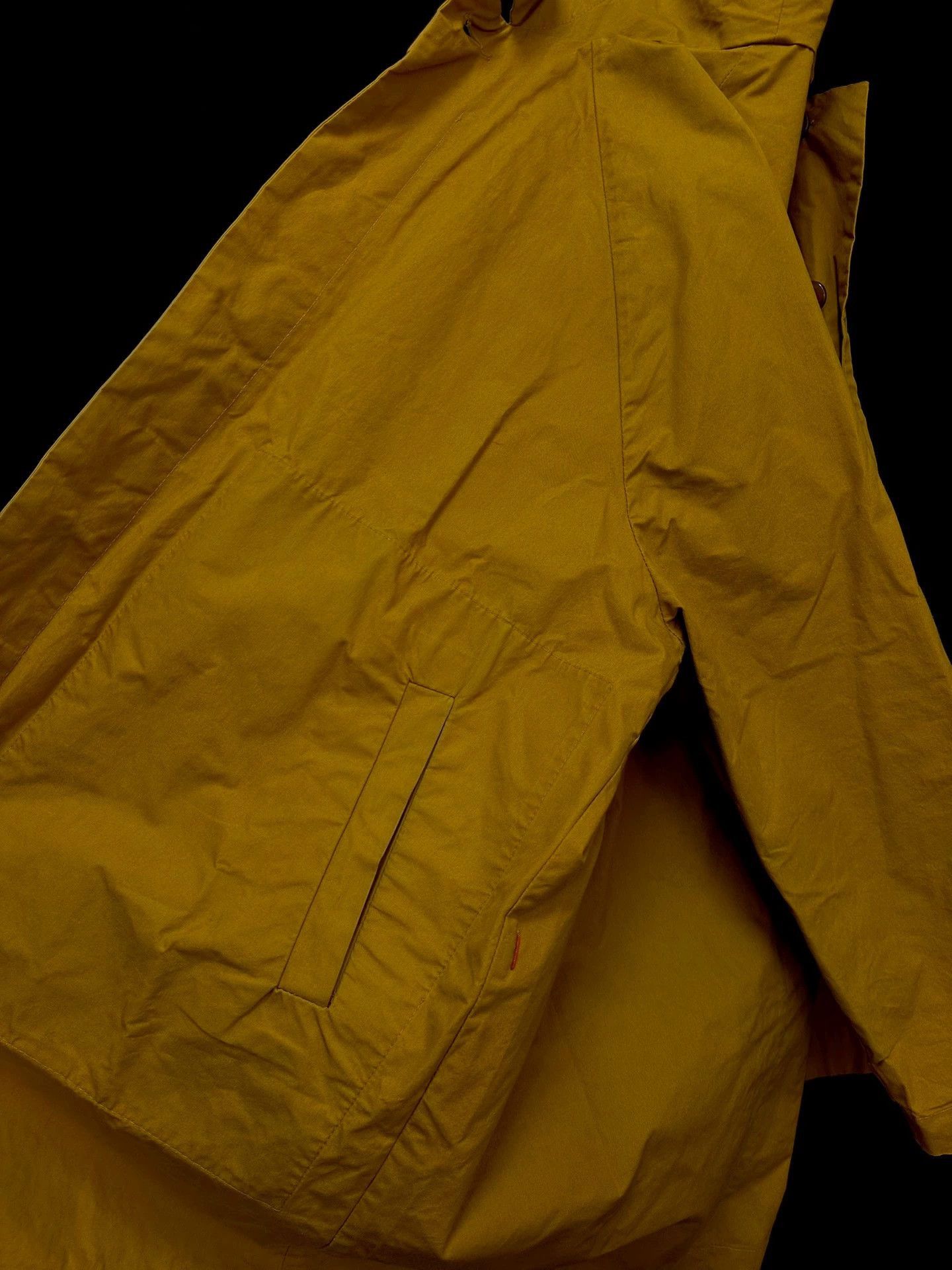 Casey Casey Yellow Hooded Light Jacket - XL Size US XL / EU 56 / 4 - 6 Thumbnail