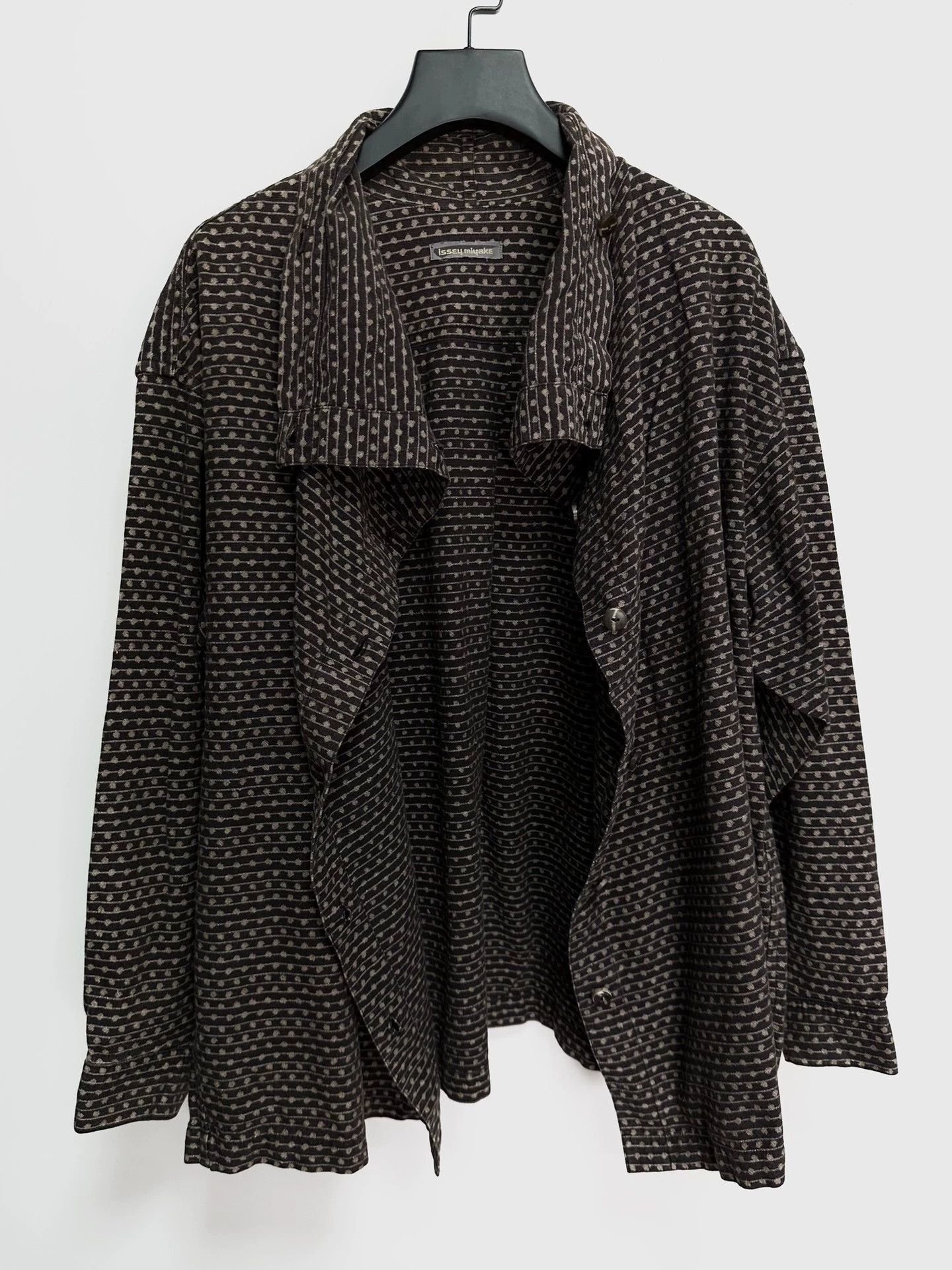 Issey Miyake Multi Pattern Long Sleeve Button Up Shirt Size US L / EU 52-54 / 3 - 3 Thumbnail