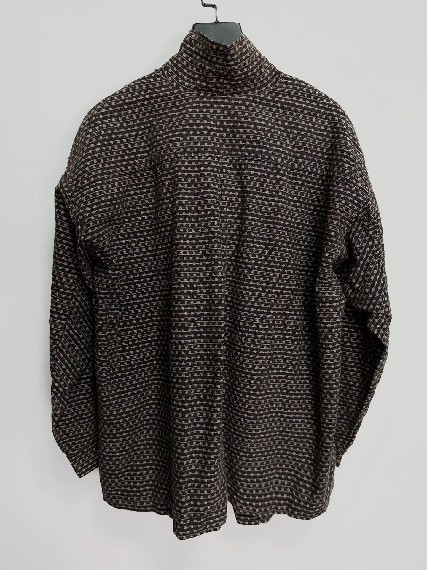 Issey Miyake Multi Pattern Long Sleeve Button Up Shirt Size US L / EU 52-54 / 3 - 2 Thumbnail