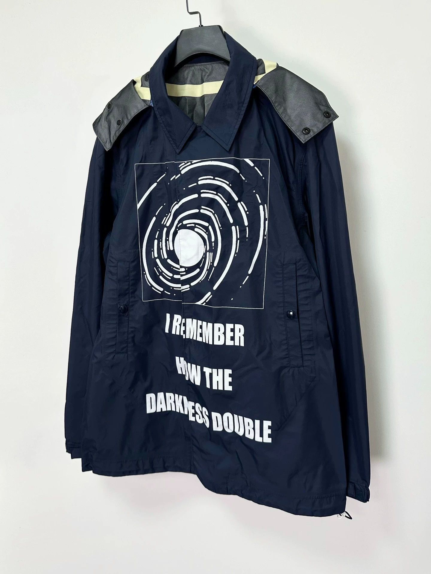 Undercover Spiral Print Light Jacket with Text Size US L / EU 52-54 / 3 - 4 Thumbnail