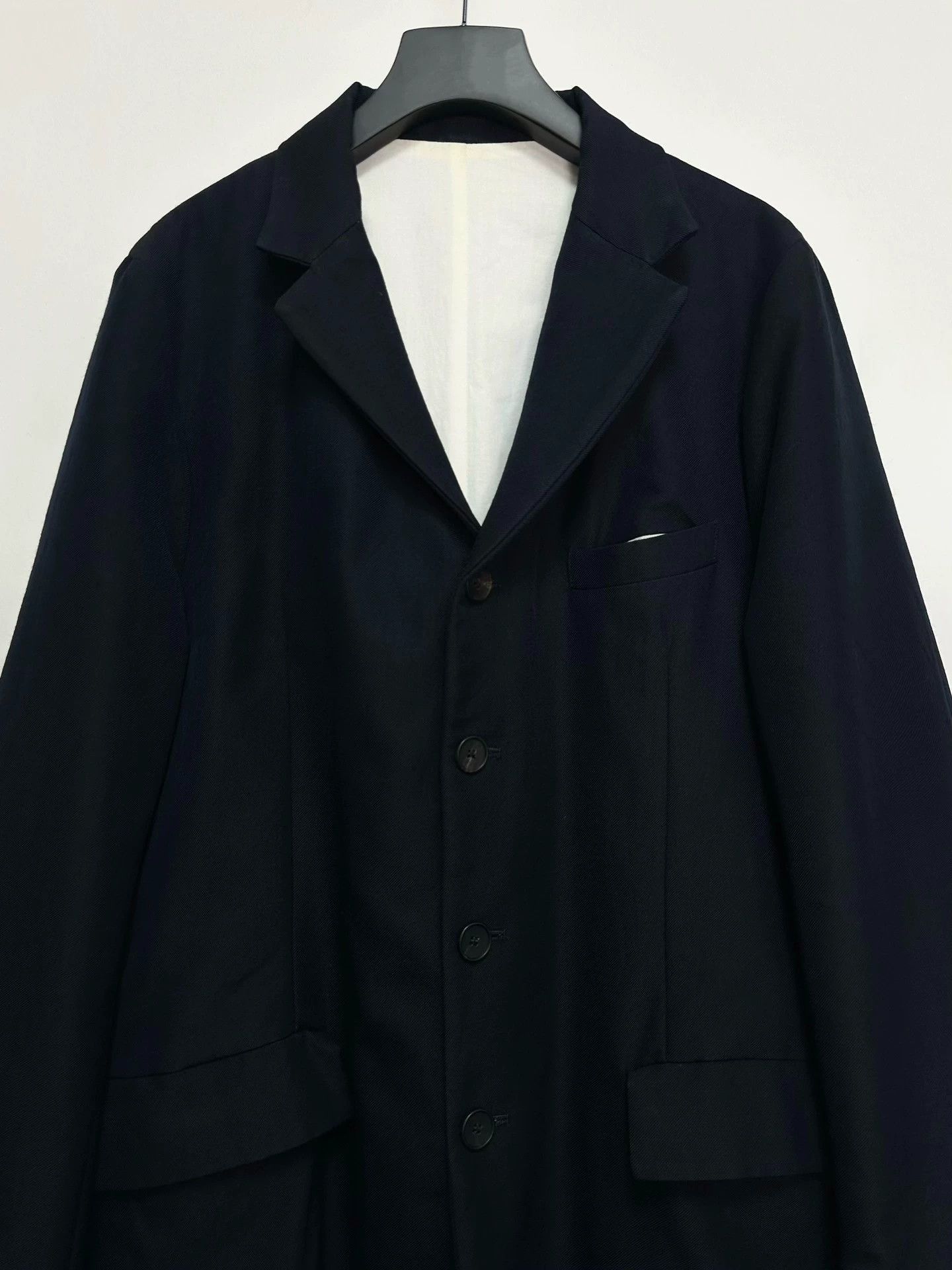 Bergfabel Blue Long Button-Front Coat - Size S Size US S / EU 44-46 / 1 - 6 Thumbnail