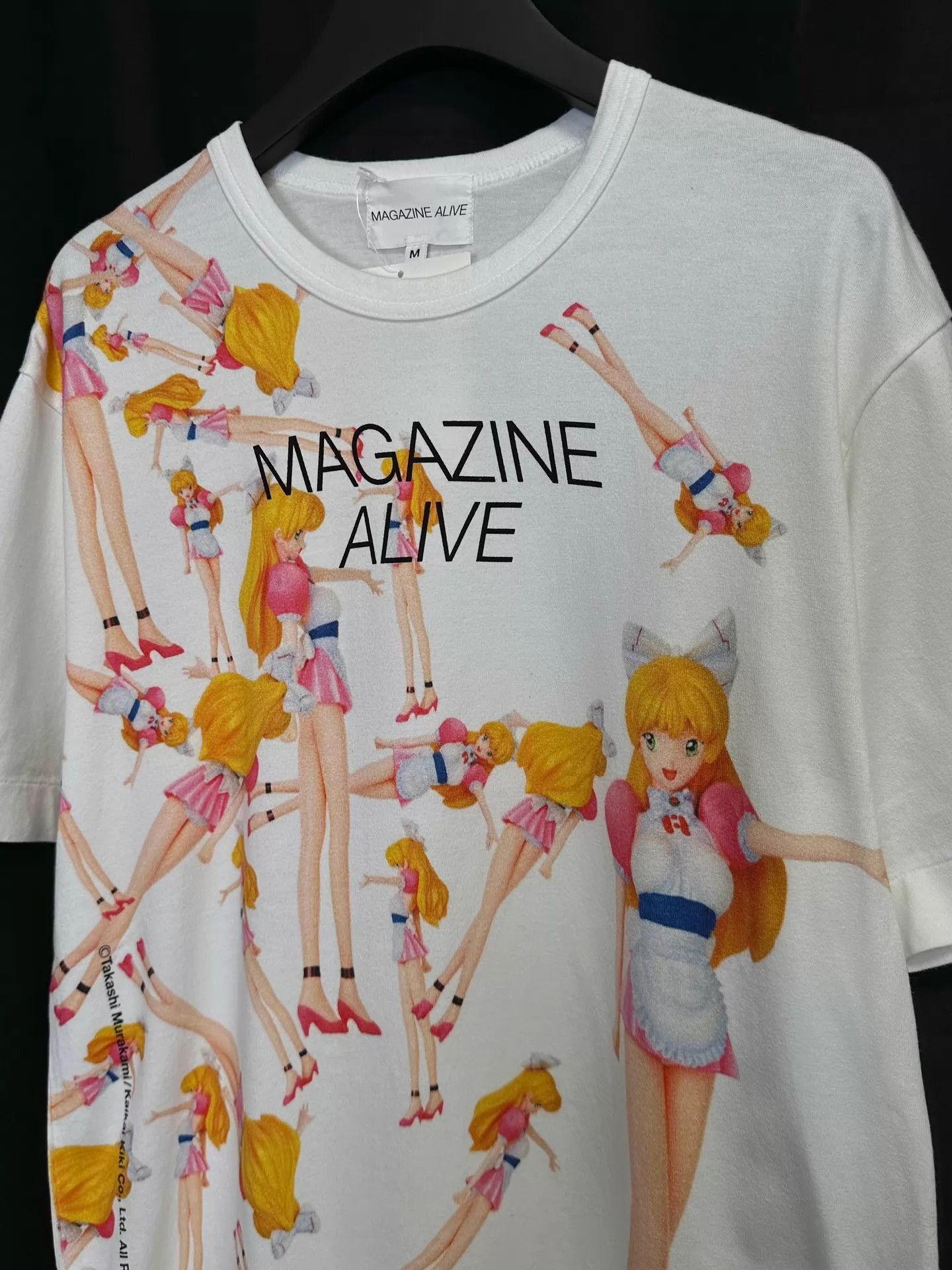 Comme des Garcons White Anime Character Print Short Sleeve T-Shirt Size US M / EU 48-50 / 2 - 2 Thumbnail