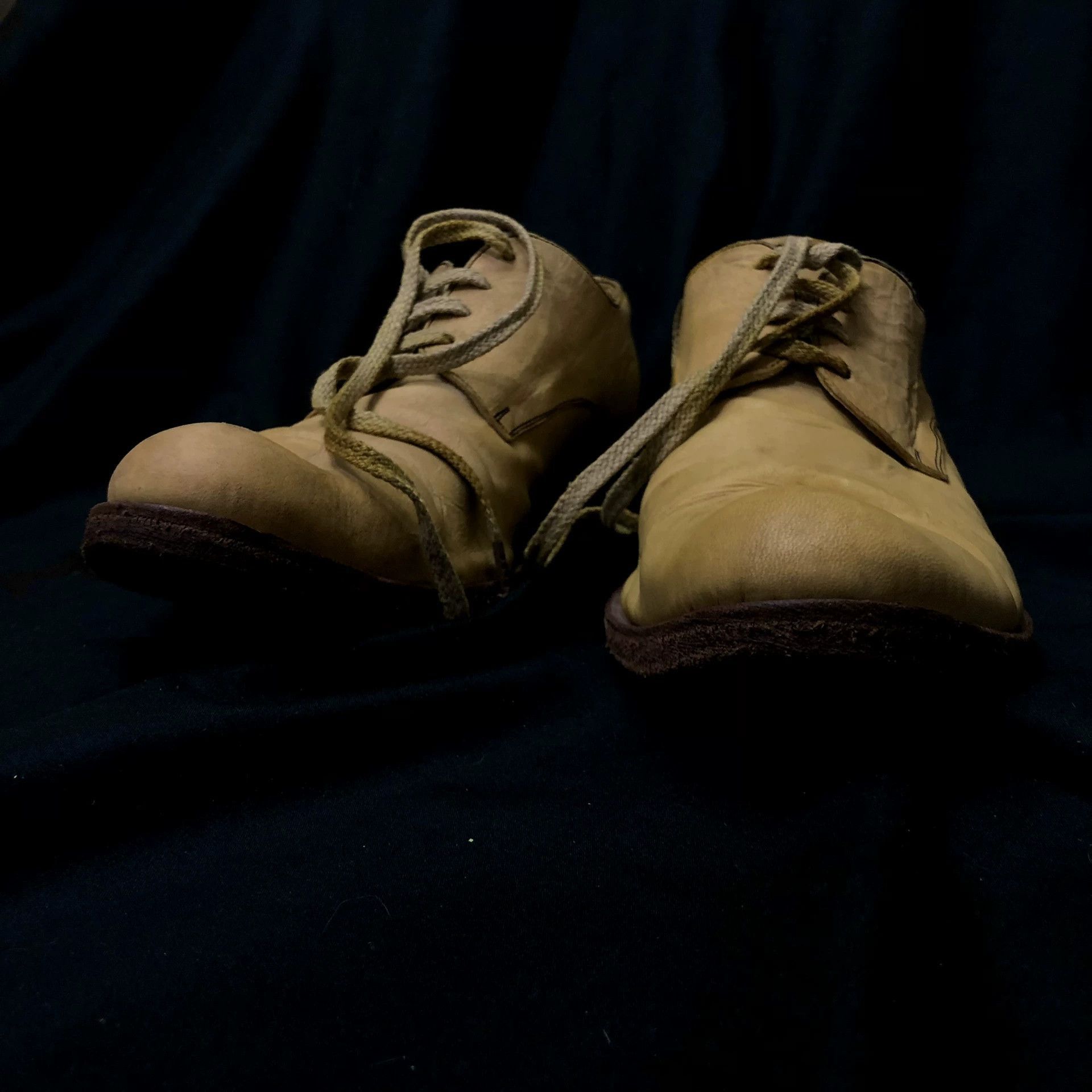 A1923 Yellow Lace-Up Formal Shoes Size 9 Size US 9 / EU 42 - 5 Thumbnail