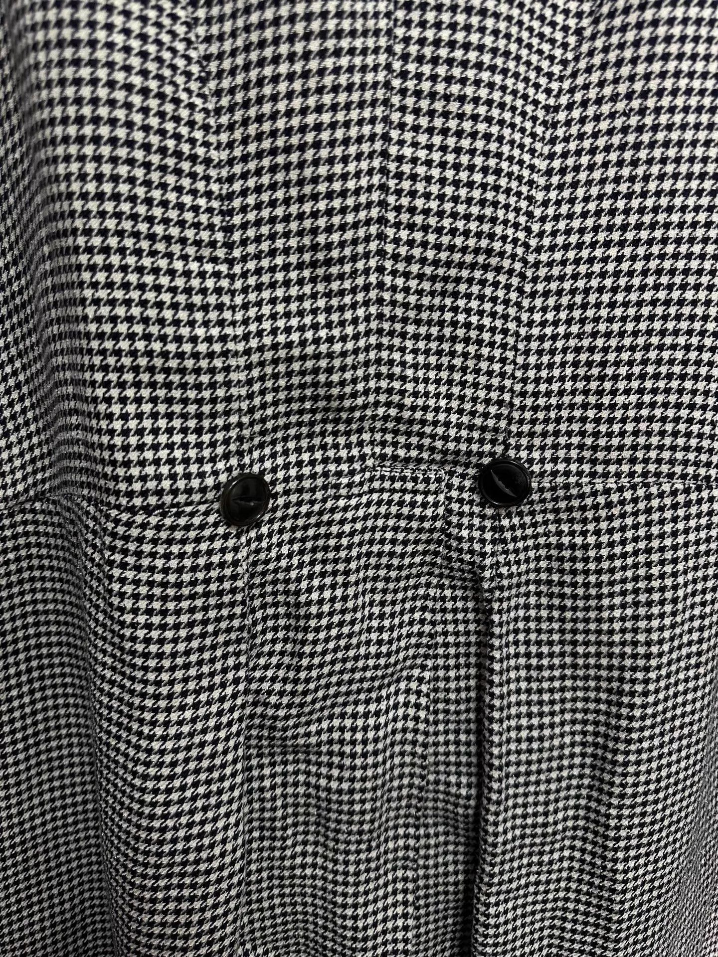 Arts & Science Black Houndstooth Pattern Long Sleeve Blazer Size US L / EU 52-54 / 3 - 8 Thumbnail