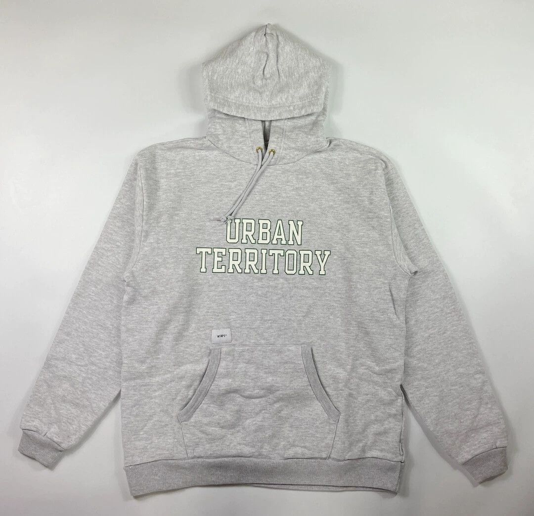 Wtaps Gray Urban Territory Print Hoodie Size US L / EU 52-54 / 3 - 2 Thumbnail