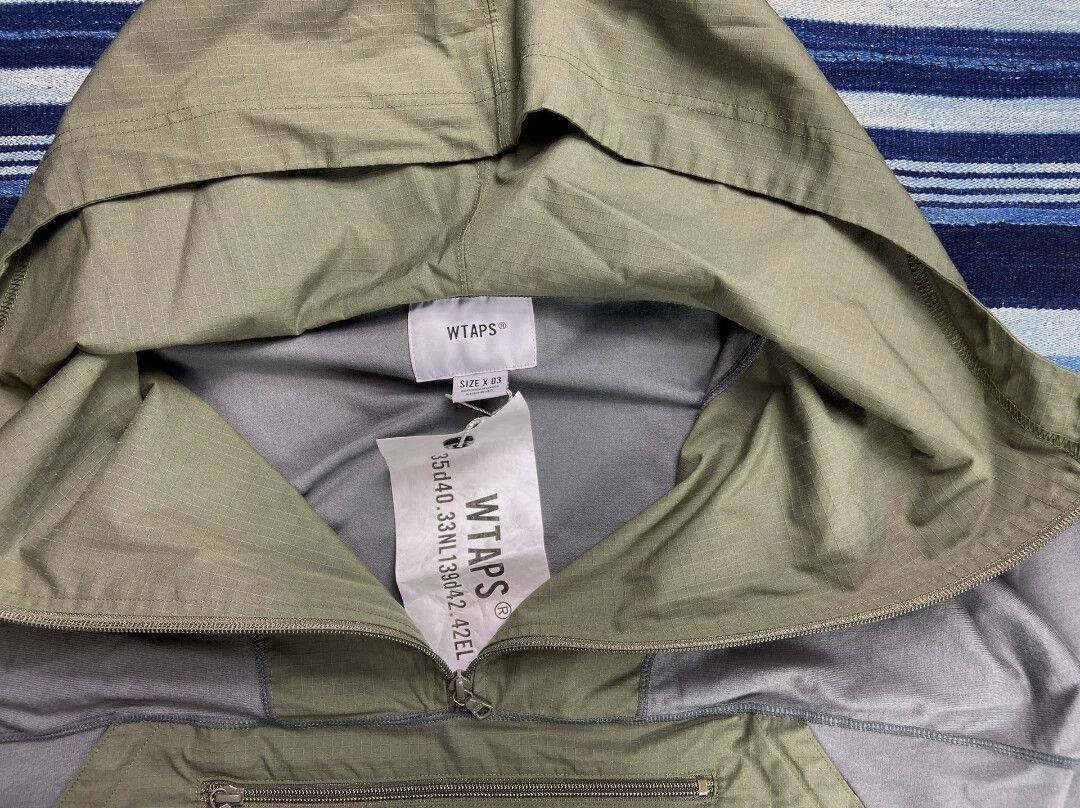 Wtaps Multi Color Hooded Light Jacket Size L Size US L / EU 52-54 / 3 - 3 Thumbnail