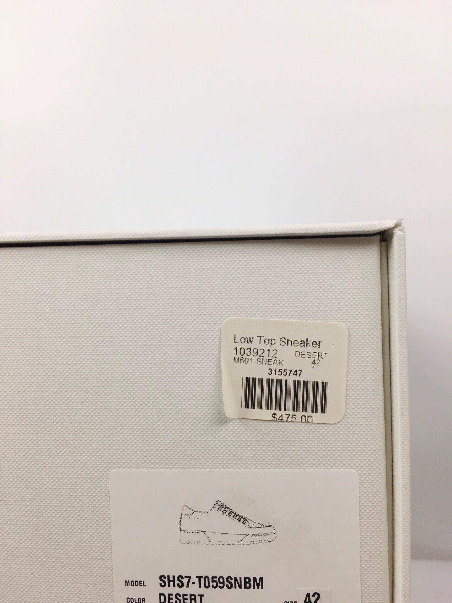 3.1 Phillip Lim Beige Low-Top Sneakers Size 9 Size US 9 / EU 42 - 9 Thumbnail