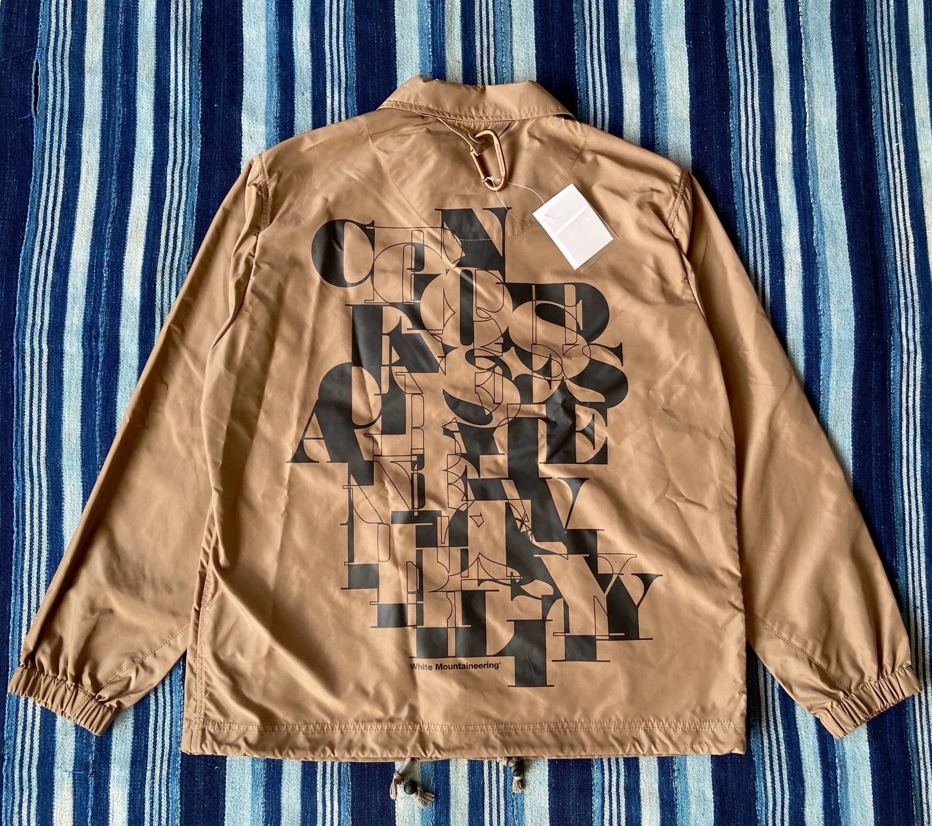 White Mountaineering Beige Light Jacket Size S Size US S / EU 44-46 / 1 - 3 Thumbnail