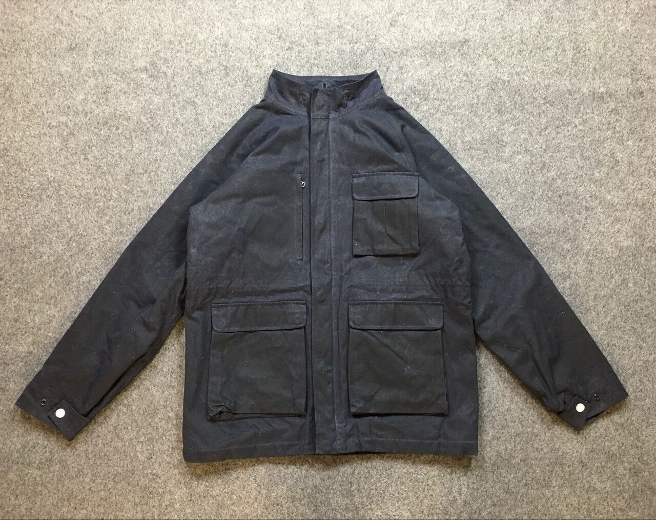 Freemans Sporting Club Multi Denim Jacket with Pockets - Size L Size US L / EU 52-54 / 3 - 5 Thumbnail