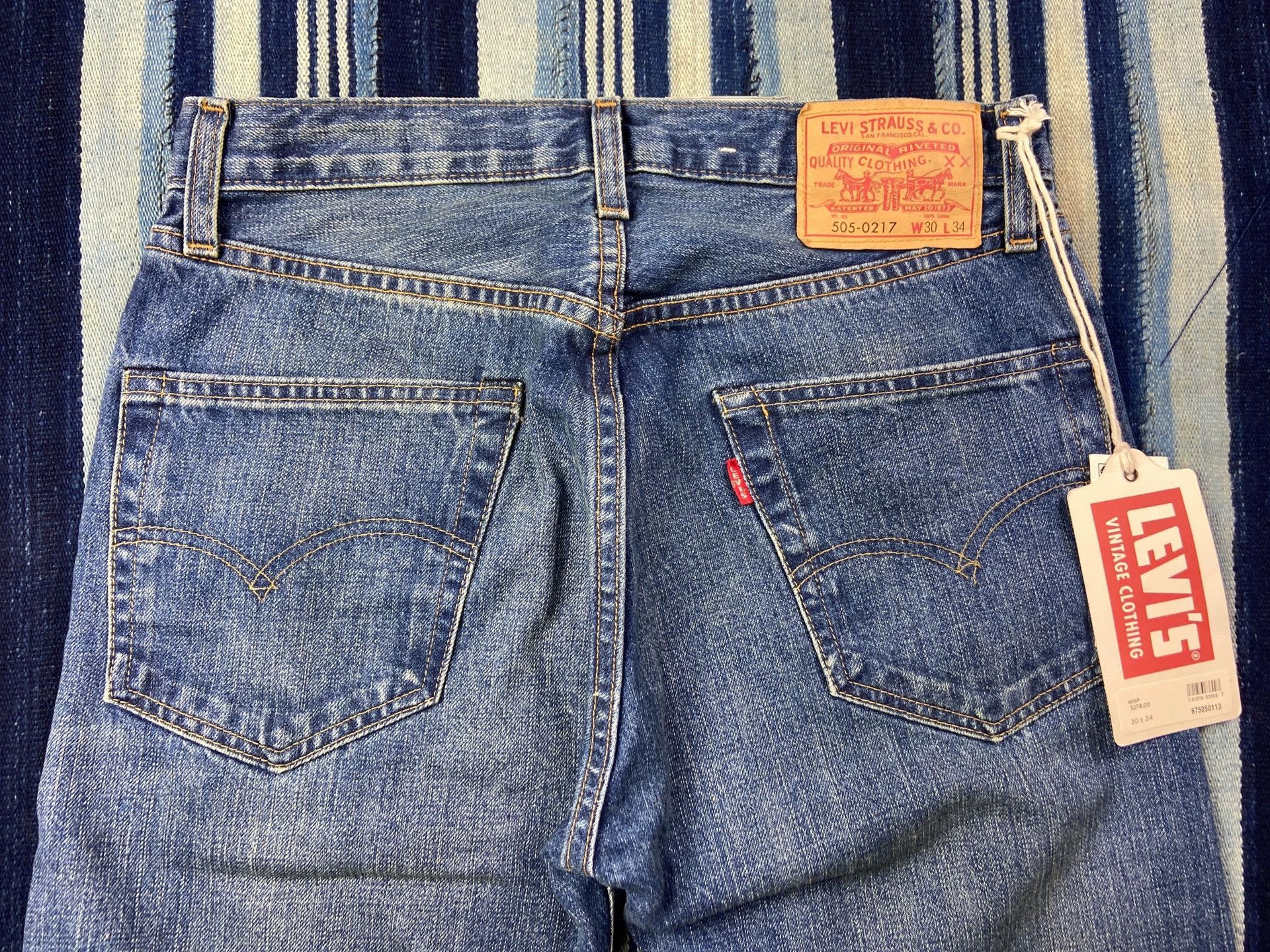 Levi's Blue Denim Jeans Size 30 Size US 30 / EU 46 - 4 Thumbnail